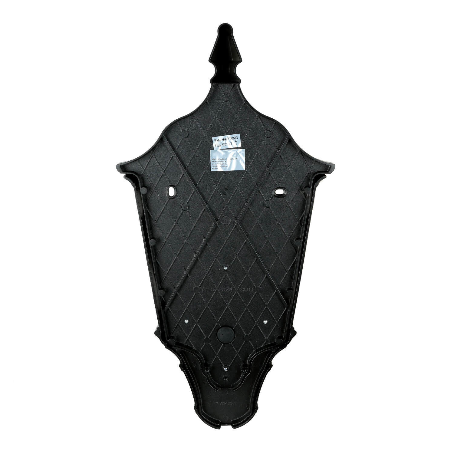 Außenleuchte Bewegungssensor Schwarz Schmiedeeisen Bekleidung, Weste, Rüstung