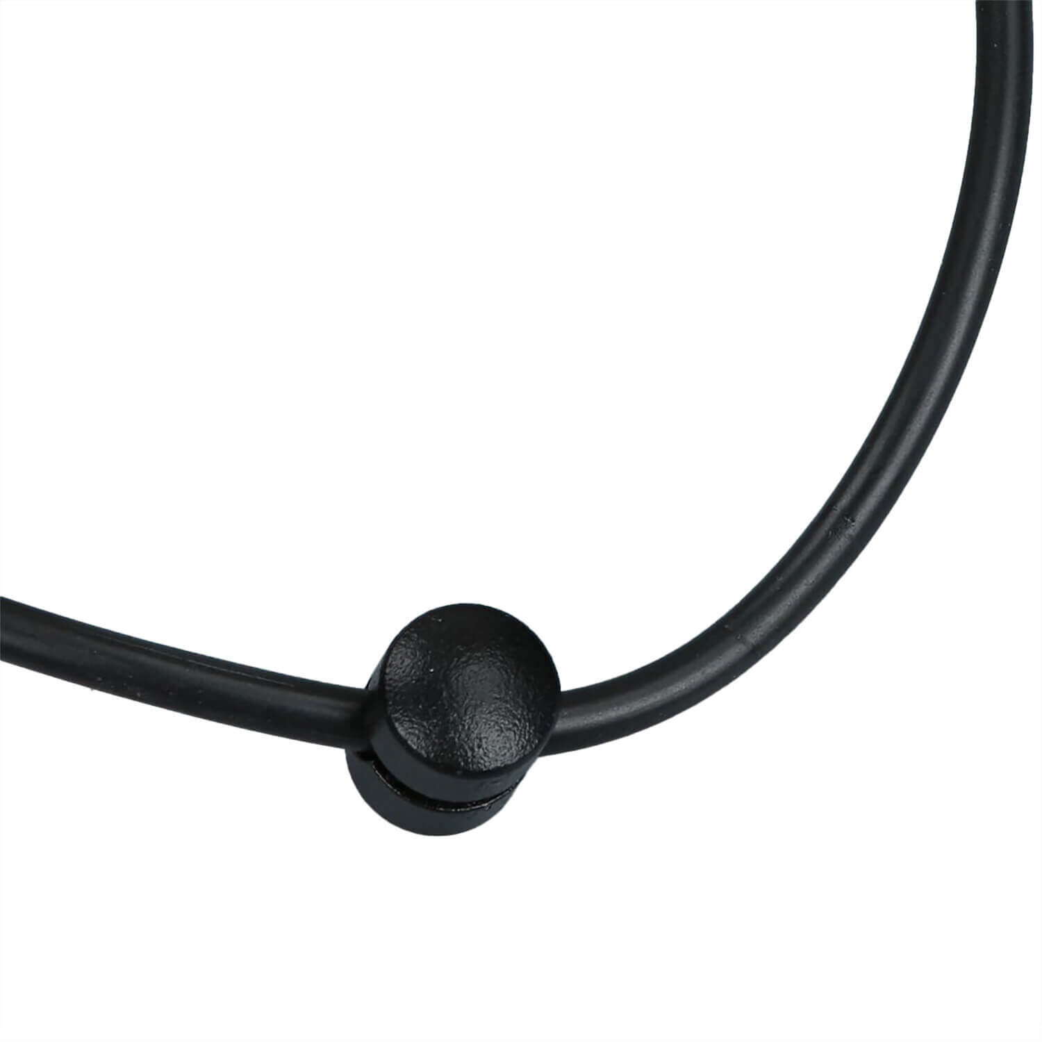 Schwarze Hängeleuchte mit Stecker flexible Montage Elektrisches Gerät, Mikrofon, Schmuck, Halskette, Rauchrohr