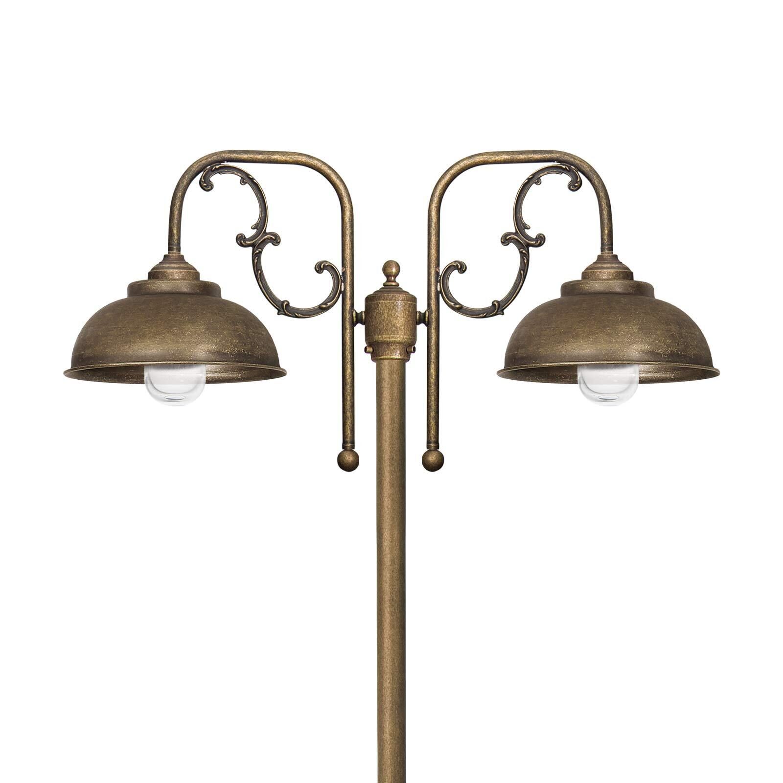 Lampe, Bronze, Duscharmatur, Leuchte, Lampenschirm