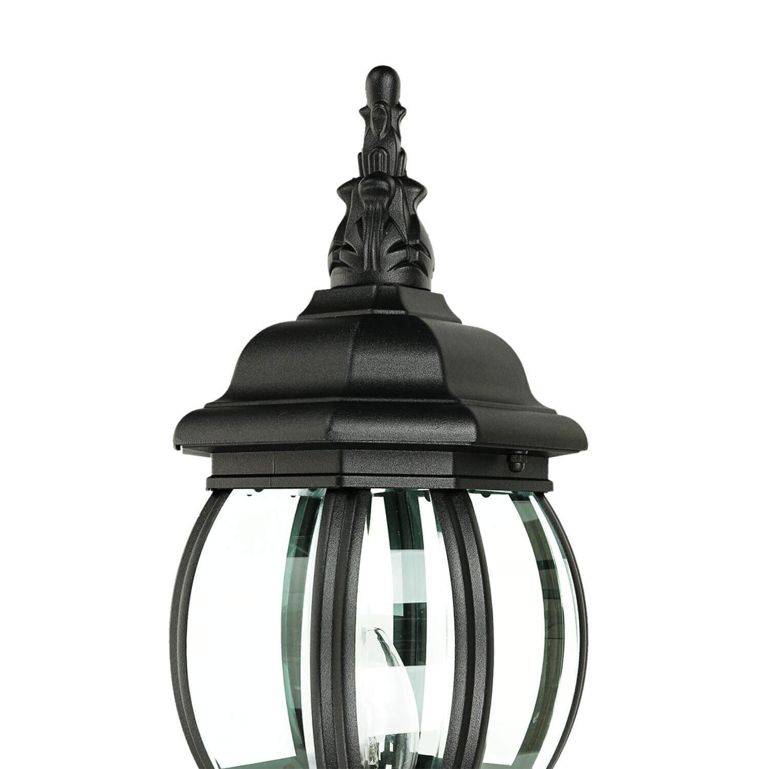 Schwarze Wand Außen Lampe rustikal regenfest BREST Lampe, Laterne