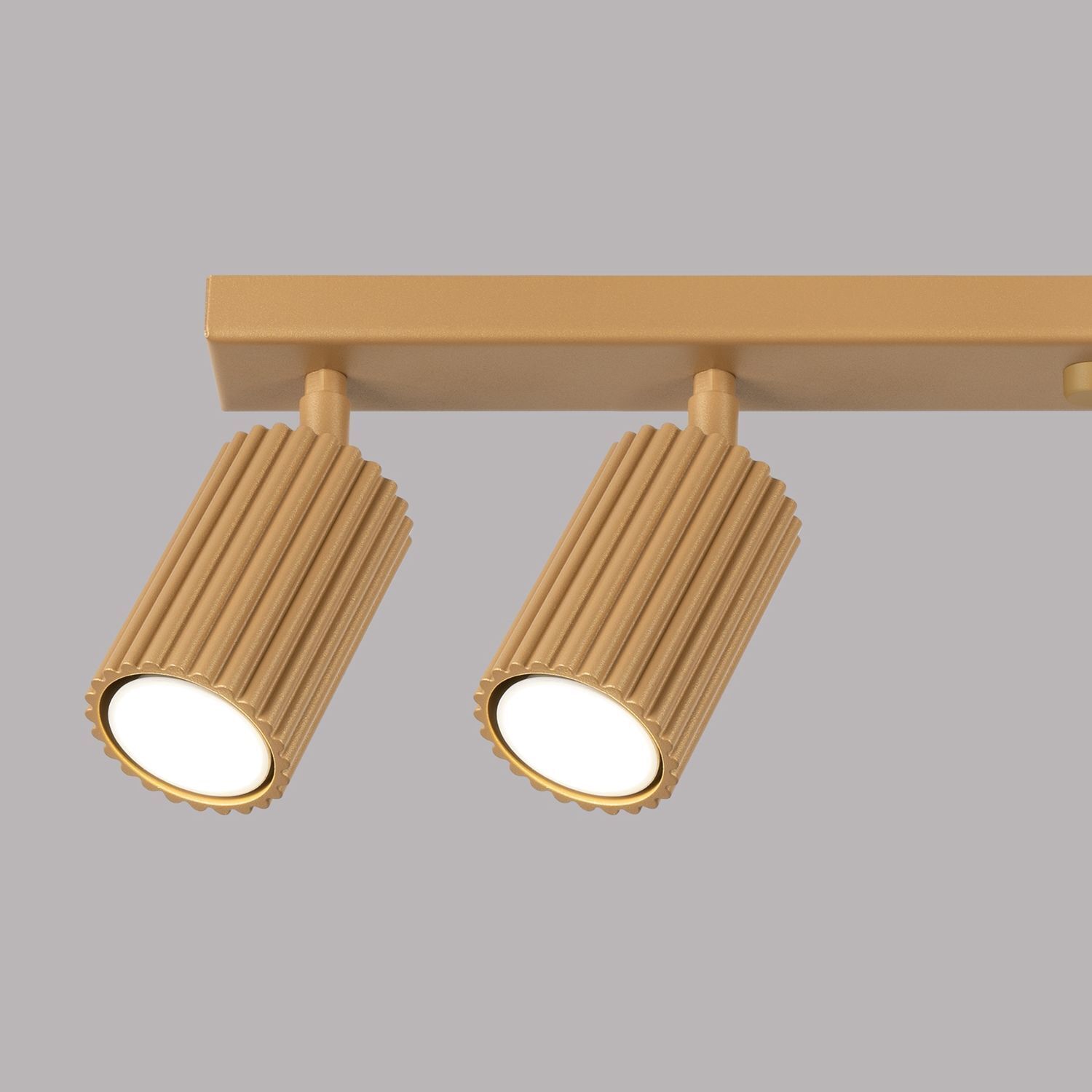 Deckenlampe groß 117 cm lang 4-flammig GU10 in Gold Modern