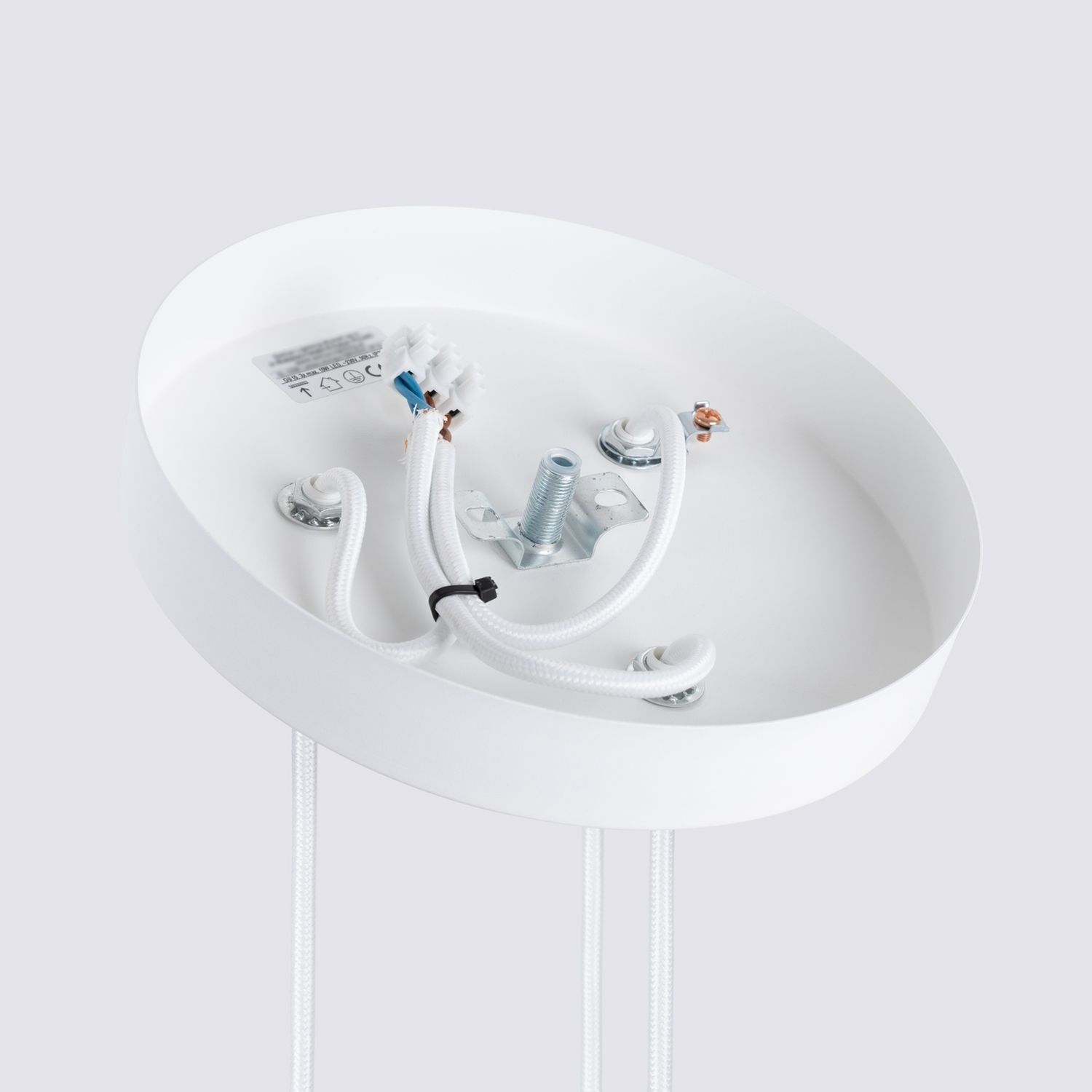 Hängeleuchte 3-flammig GU10 Modern B: 19,5 cm Weiß BERTA