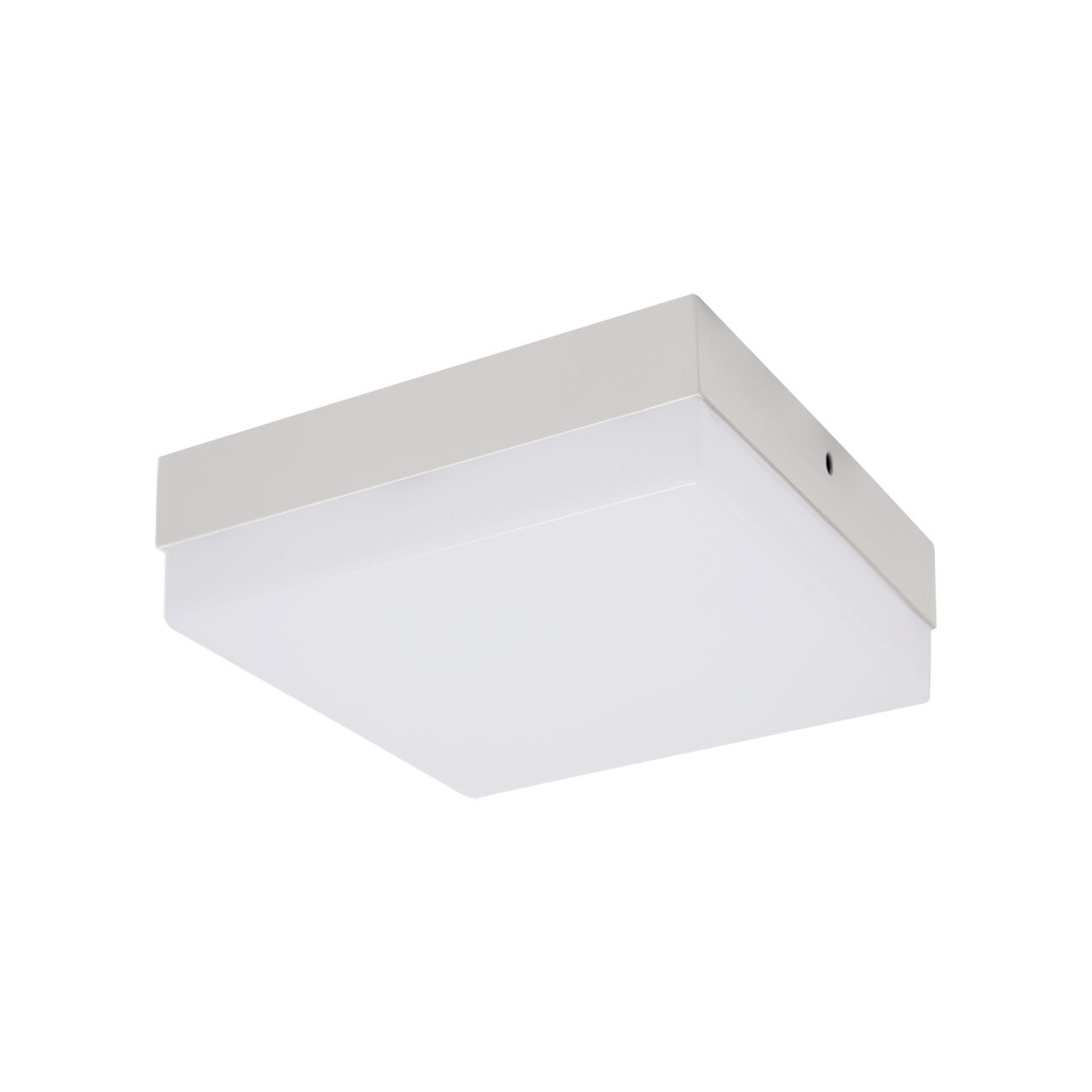 LED Deckenlampe klein B: 18 cm quadratisch 4000 K 2040 lm Weiß