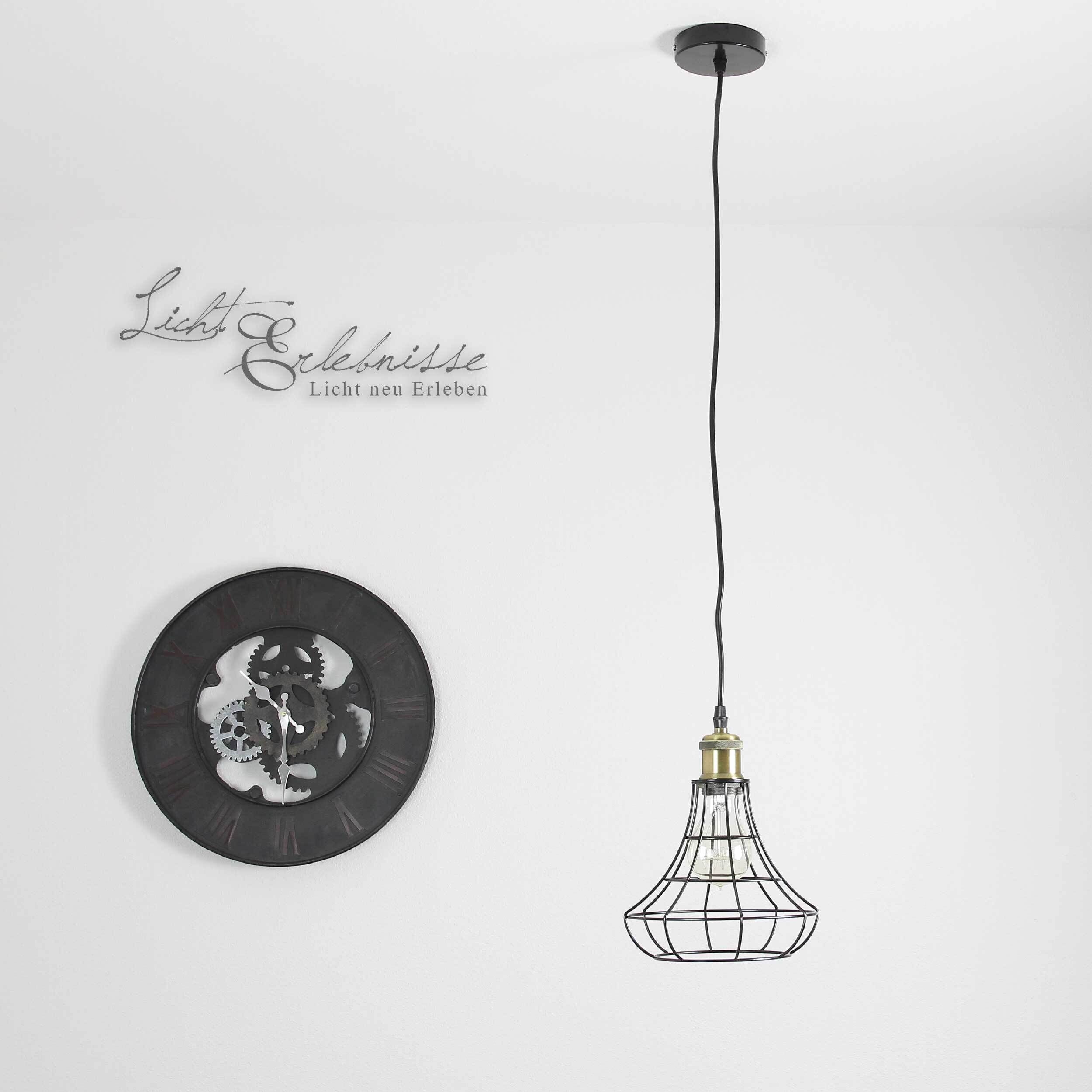 Hängeleuchte GORDON Ø20cm Leuchter, Lampe
