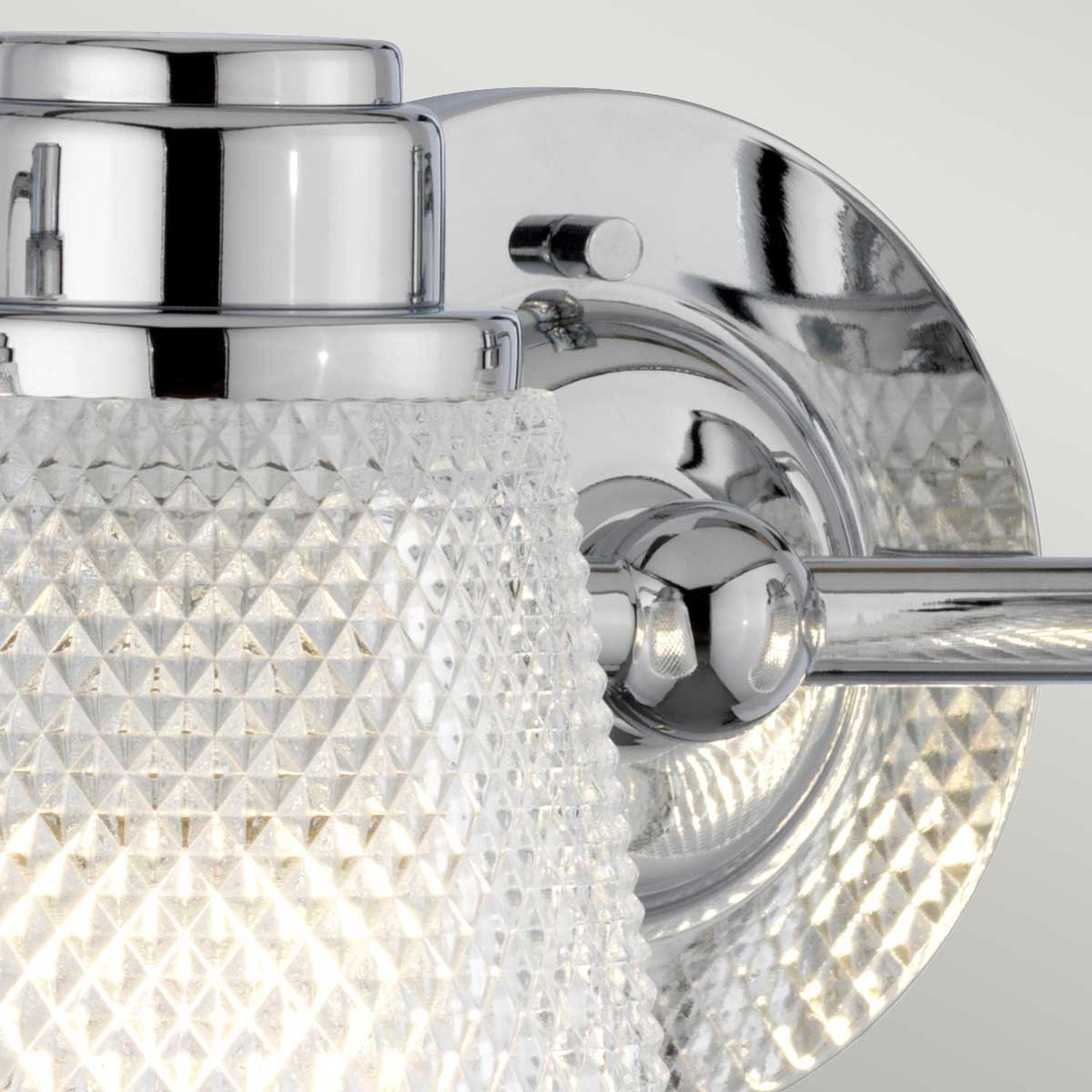 Badezimmerlampe LED G9 IP44 3000 K L: 81,8 cm Chrom VARDA