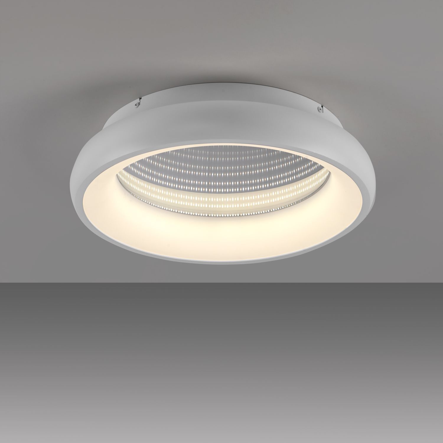 Dimmbare LED Deckenleuchte Tunneleffekt 2700-5000 lm