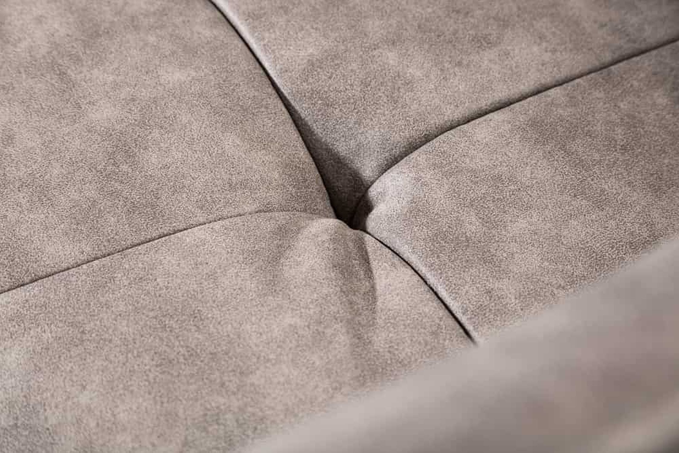 Esszimmerstuhl Samt Metall in Taupe Schwarz mit Armlehne