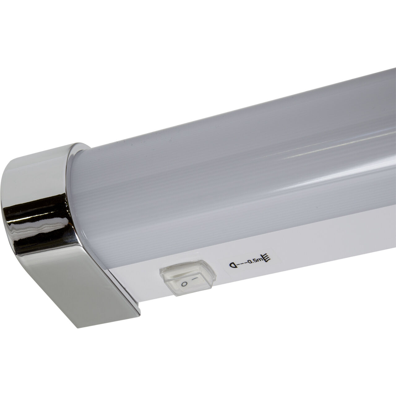LED Badezimmerlampe Wand IP44 Weiß 59,8 cm breit 4200 K