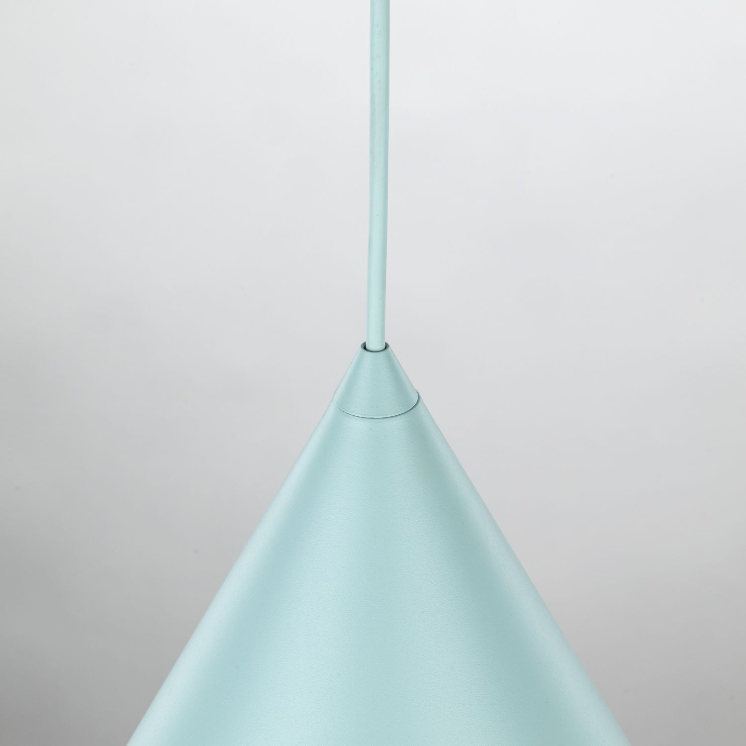 Hängelampe Metall Ø 32 cm H: max. 165 cm Mint E27 Retro