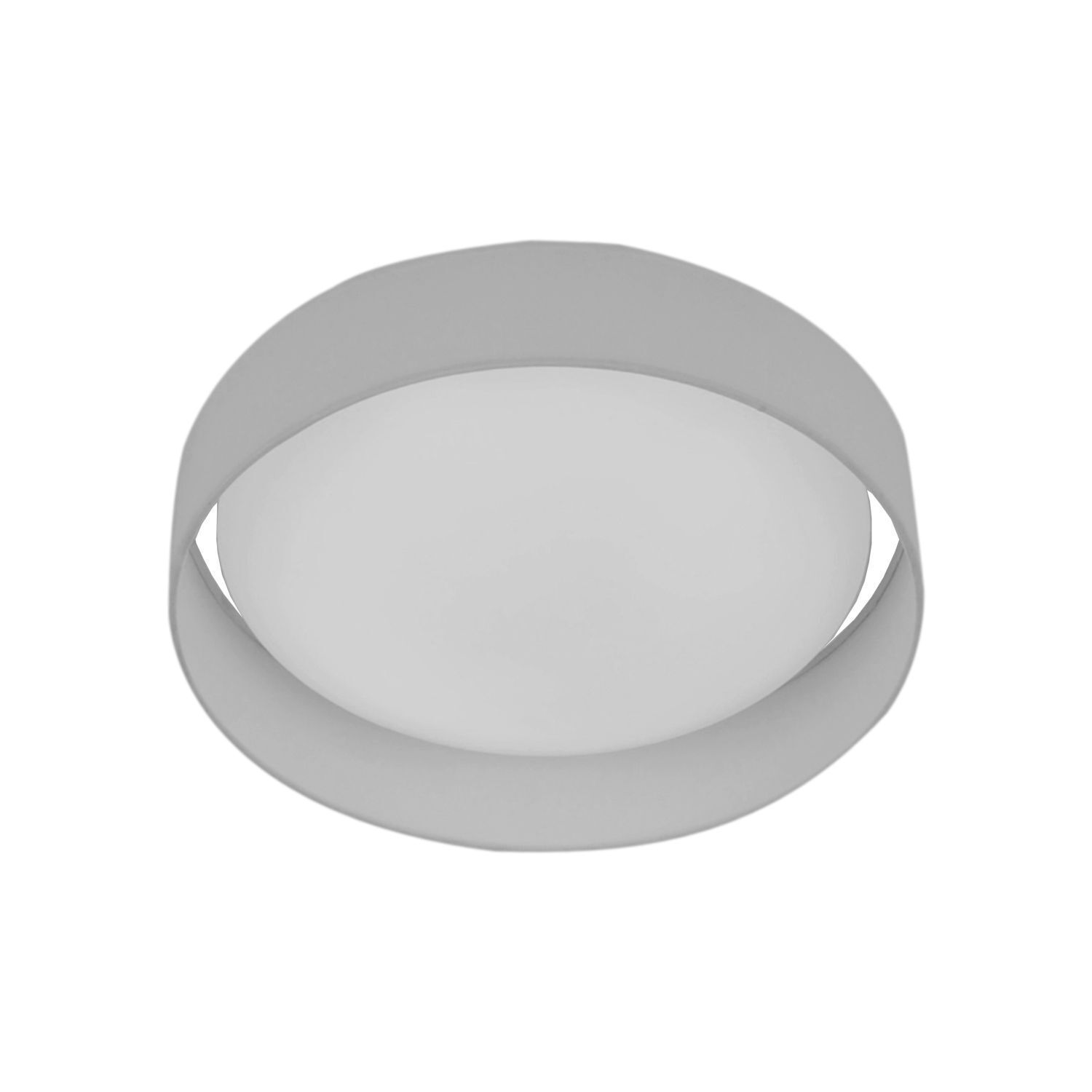 LED Deckenlampe blendarm Ø50 cm rund 25 W Stoffschirm
