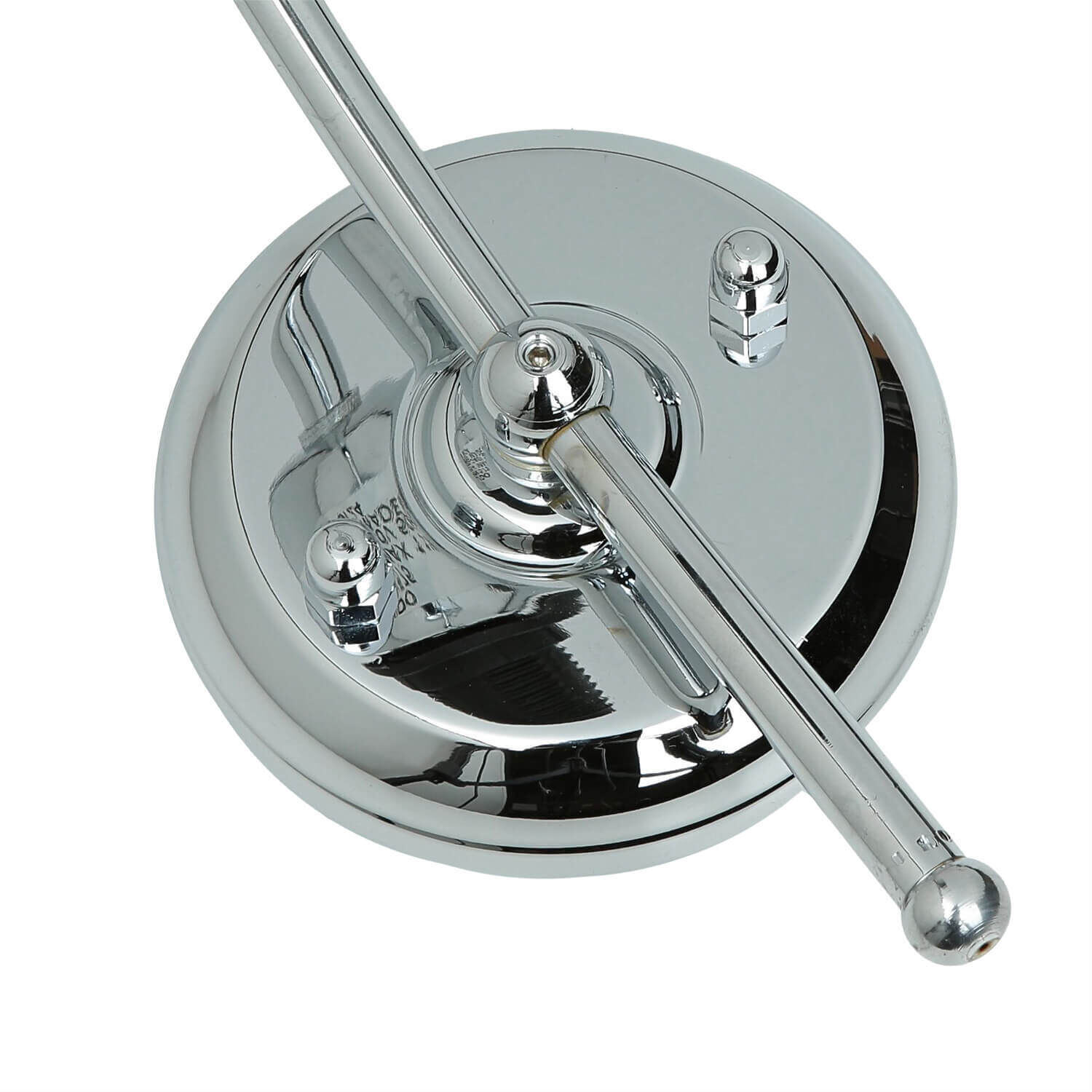 Badlampe Chrom Echt-Messing E14 rostfrei ISMENE