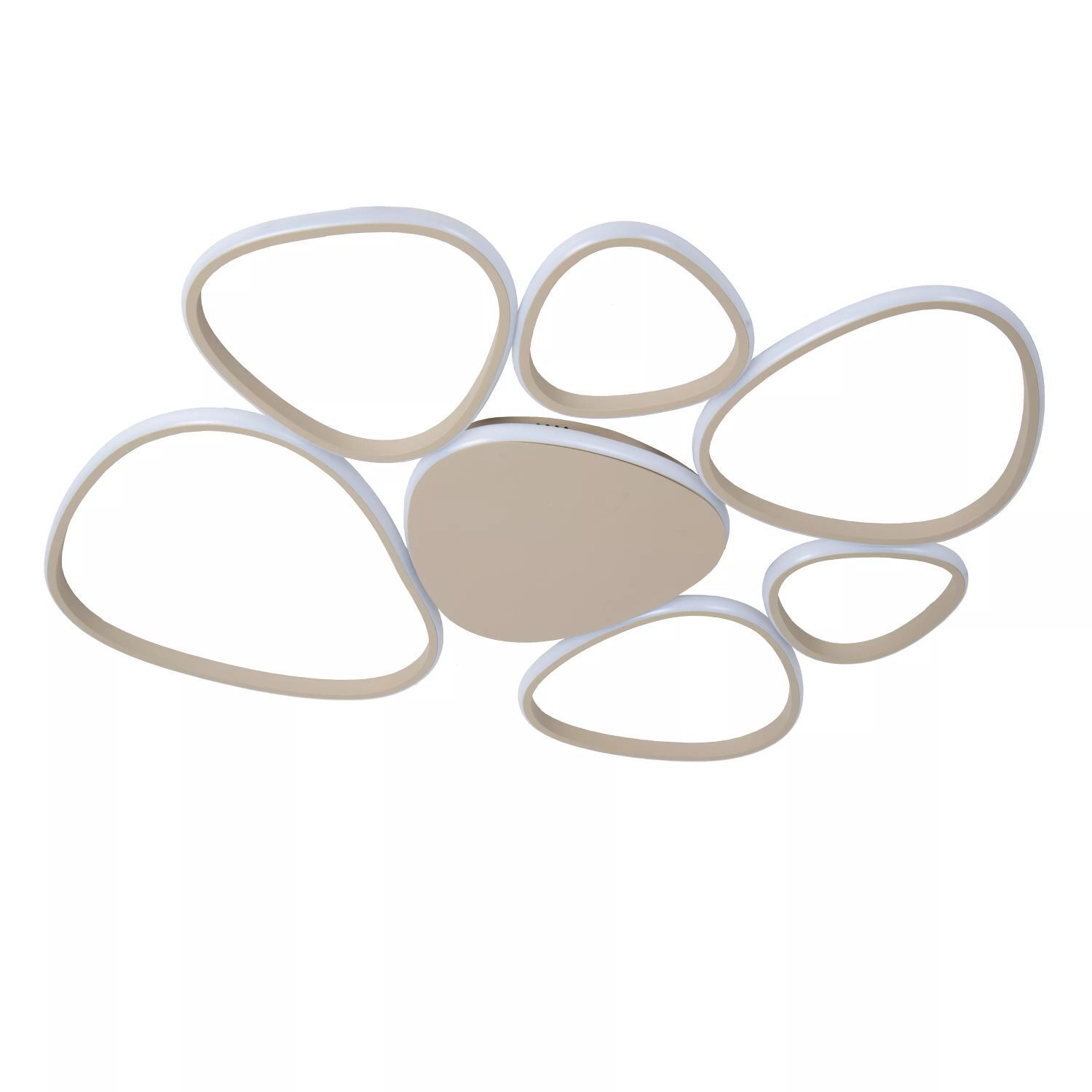 LED Deckenlampe Taupe Metall L:90 cm 72 W 2700-4000 K