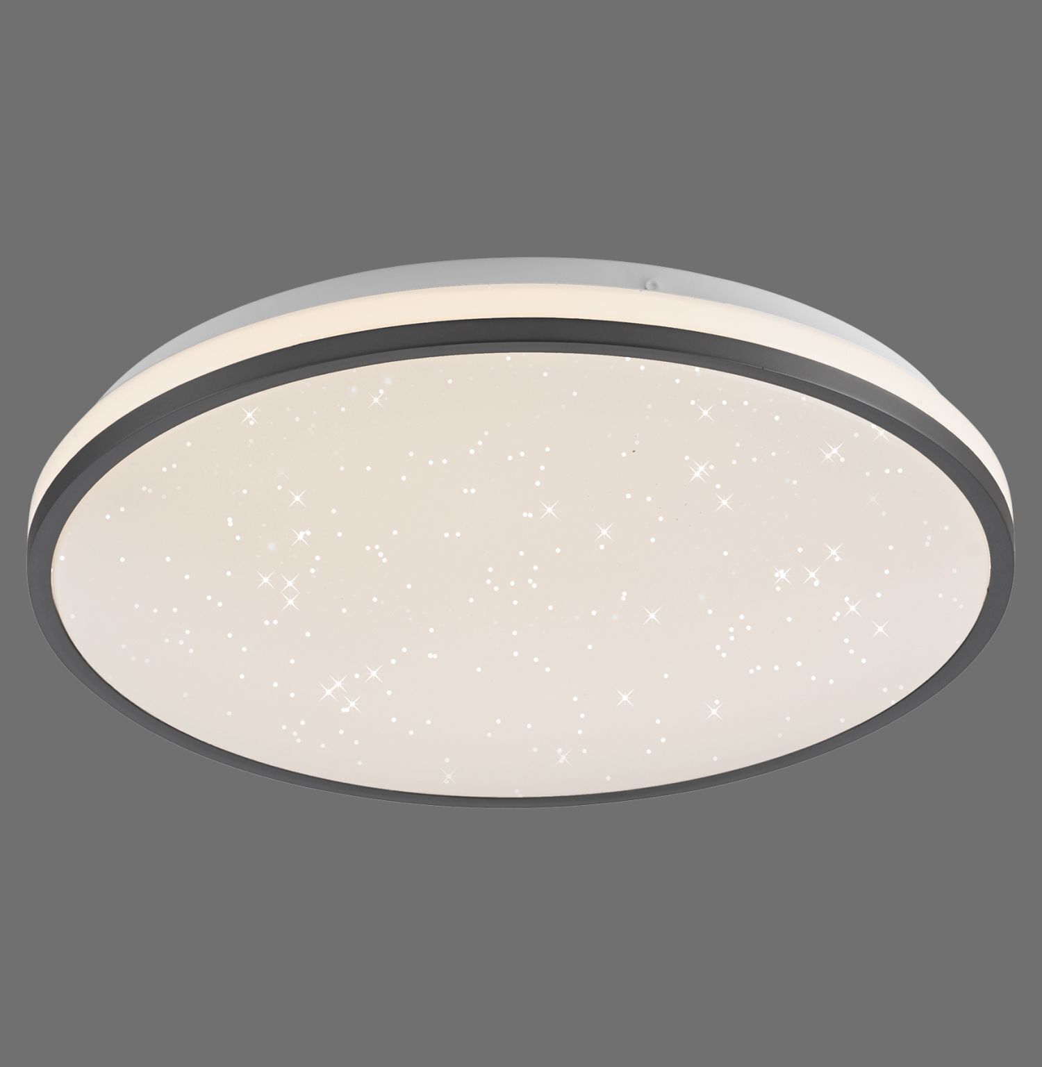LED Deckenleuchte Nachthimmel Schwarz 3000 K dimmbar