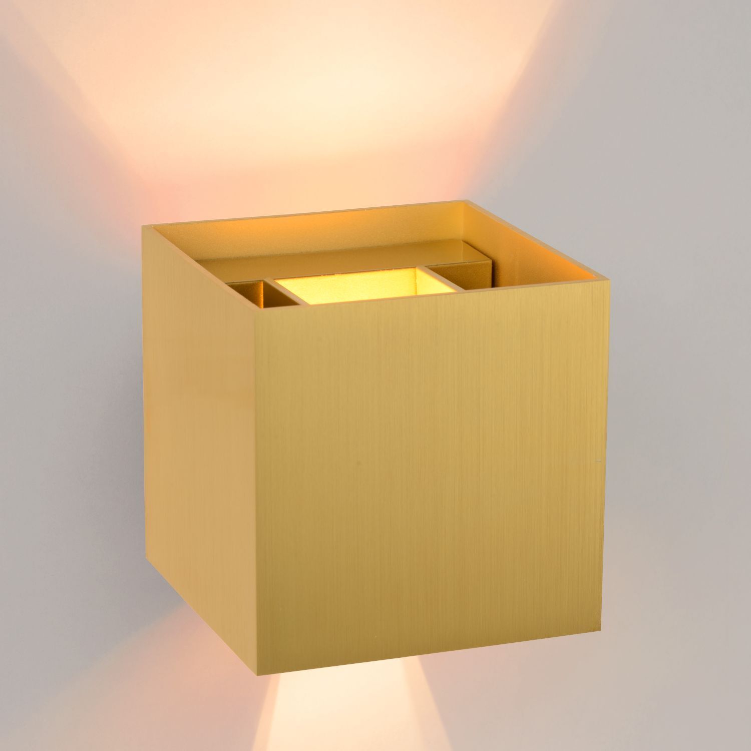 Wandleuchte flexibel Gold 2700 K G9 L:9 cm edel Lampe, Lampenschirm