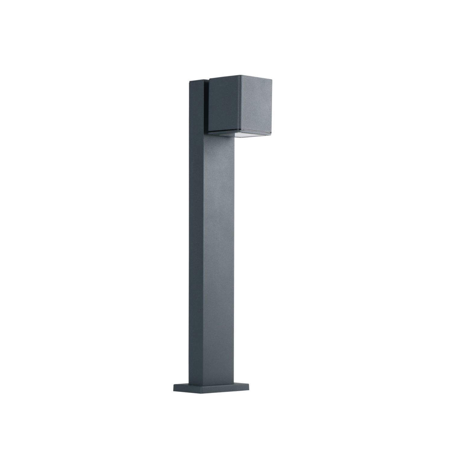 DOPO LIGHTING Gartenlampe AVON, Anthrazit – Höhe 50 Cm, E27 Fassung, IP65, Aluminium, Für Wege & Terrassen