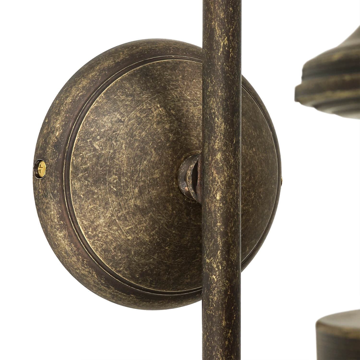 XL Außenwandleuchte Amalfi Echt-Messing Handarbeit Bronze, Drinnen, Maschine, Rad