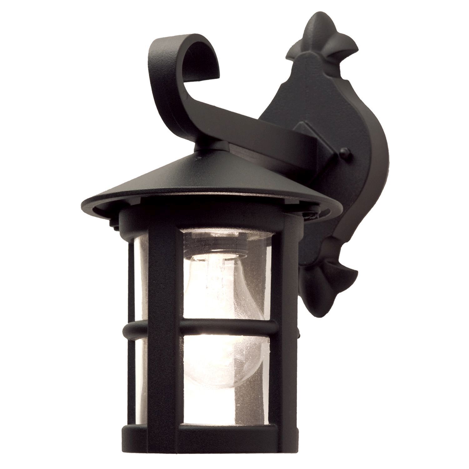Wandlampe Außen Schwarz Rustikal IP43 Haus Hof