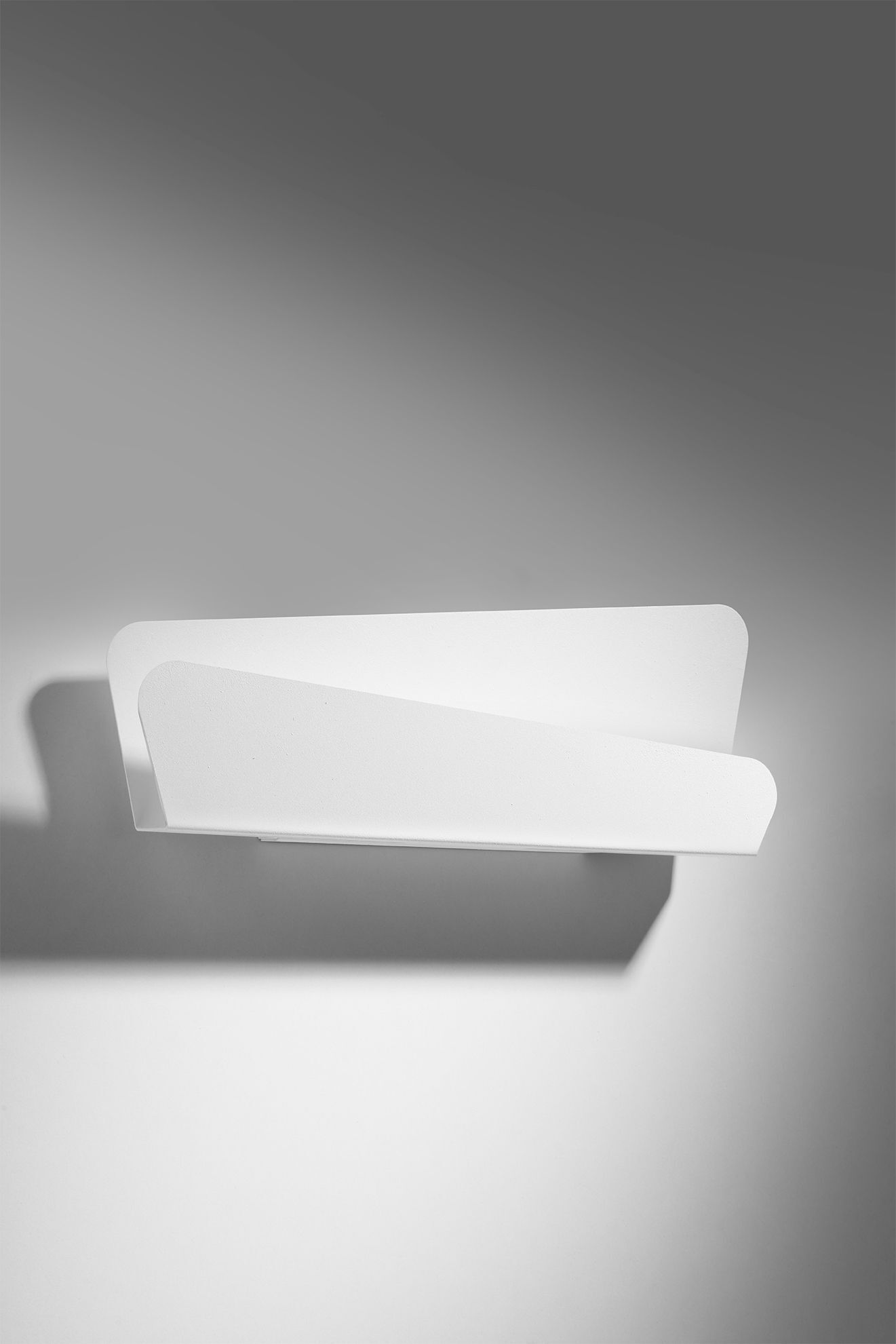 Wandleuchte Weiß Metall 40 cm Modern indirekt DALIM