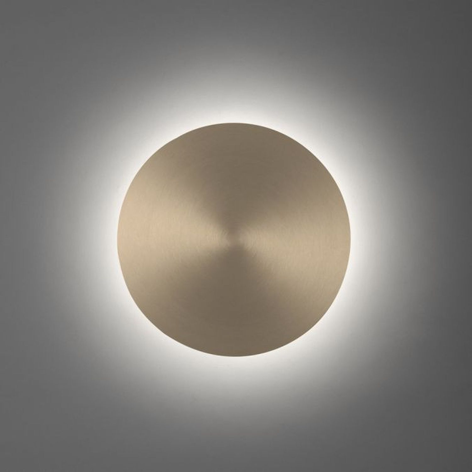 Dimmbare LED Akku Wandlampe Fernbedienung in Messing Beleuchtung