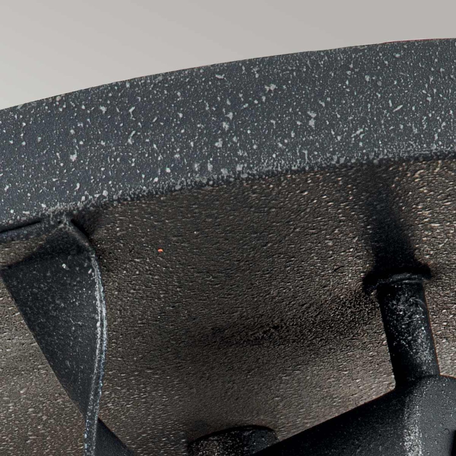 Shabby Deckenleuchte Rustikal Metall Ø 33 cm rund Grau Shabby Deckenleuchte Rustikal Metall Ø 33 cm rund Grau