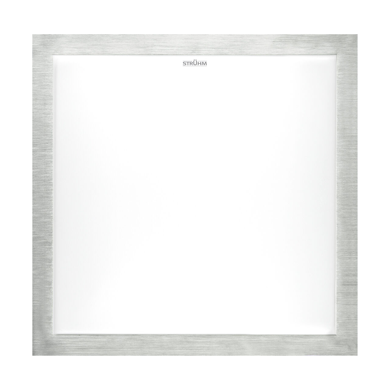 LED Deckenlampe Badezimmer B: 37 cm IP44 4000 K Silber Weiß
