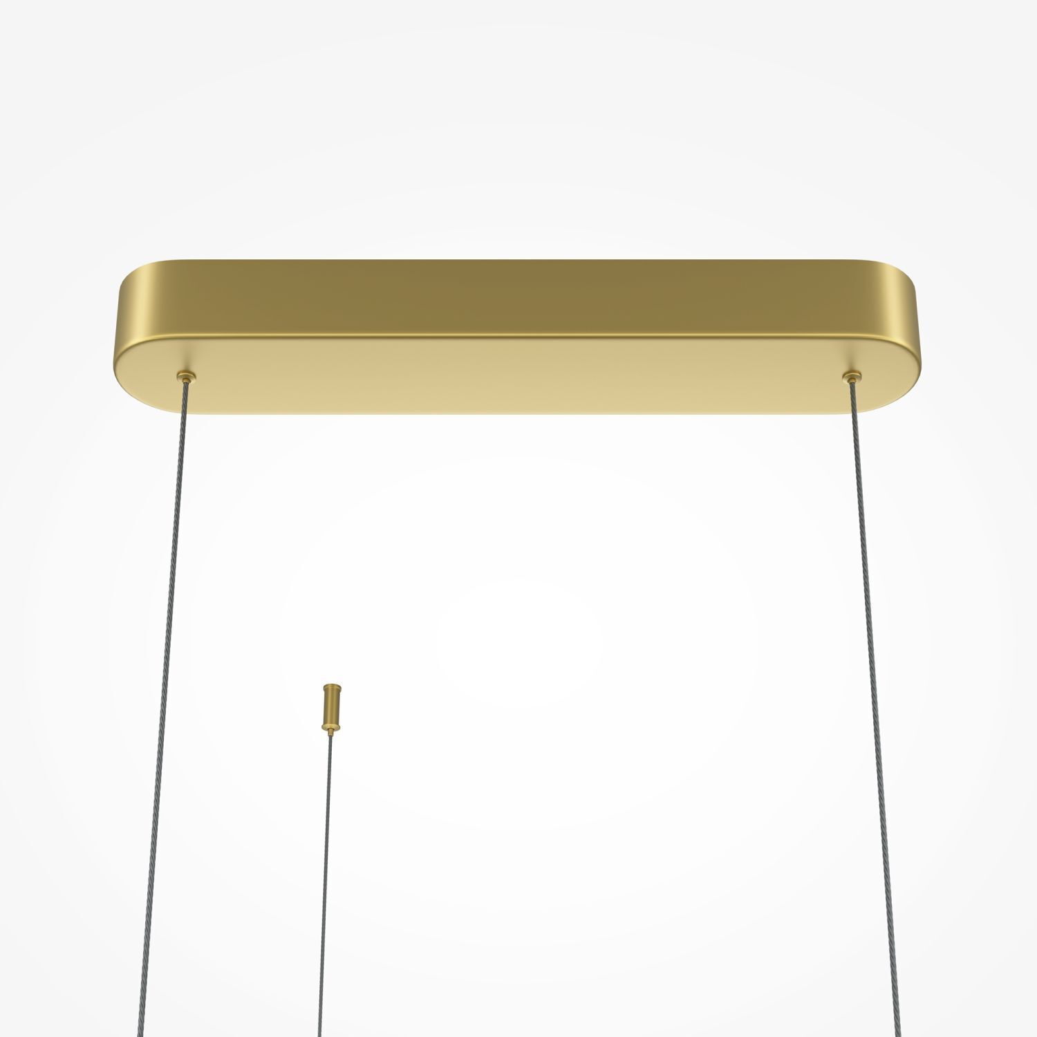 Hängelampe LED Aluminium H: max. 310 cm in Gold 1900 lm