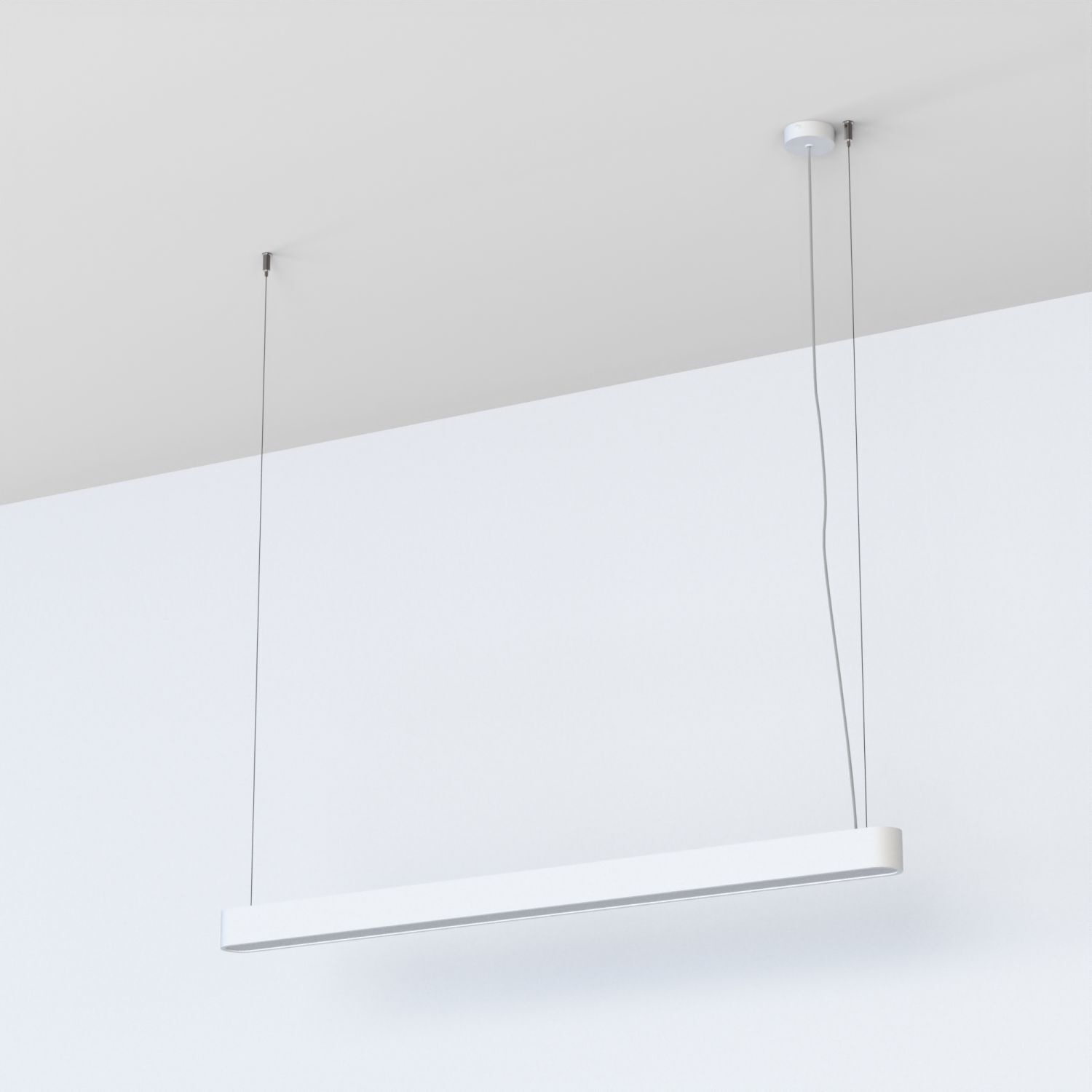 Hängelampe Weiß 3000 K 3200 lm T8 LED verstellbar B: 125 cm