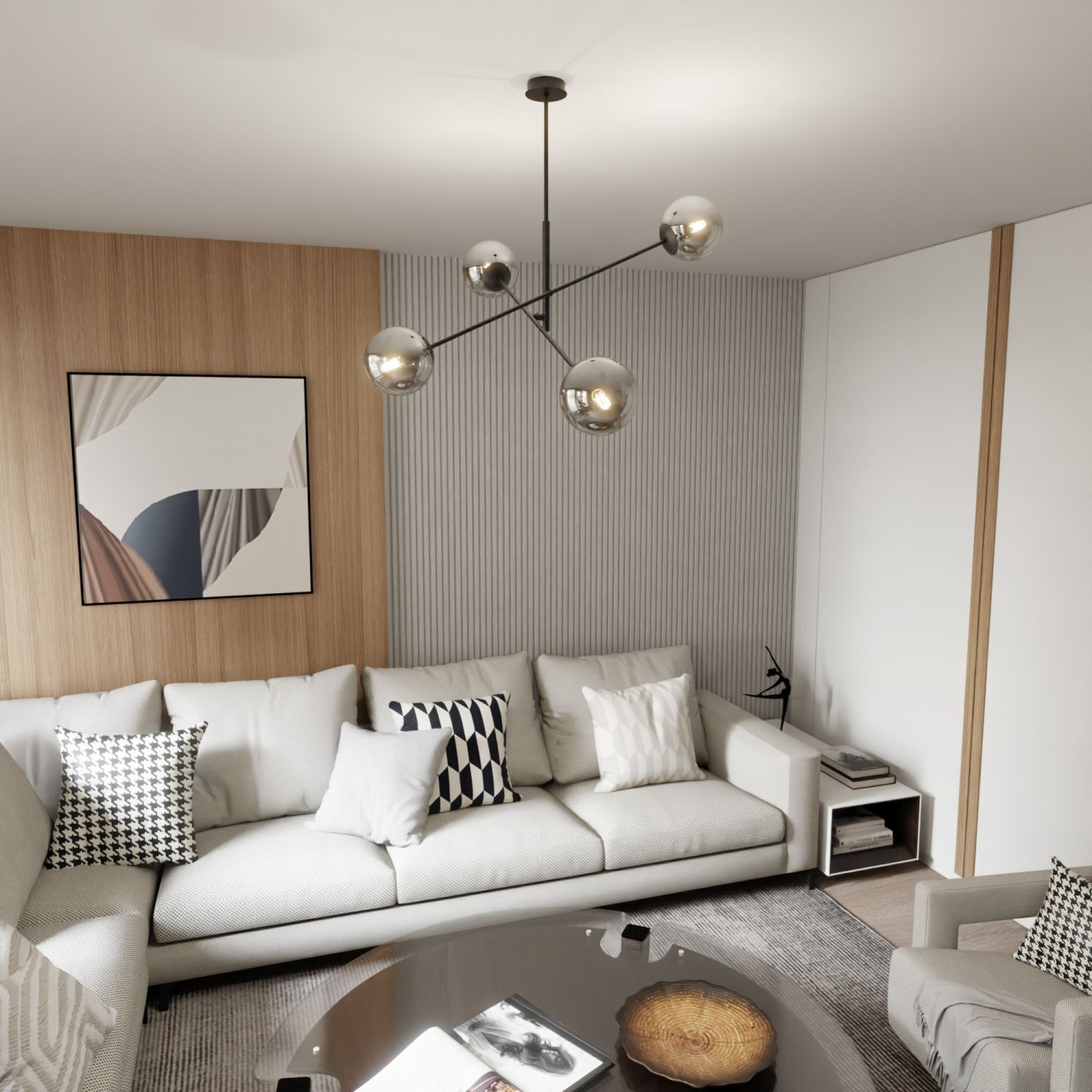 Dekoration für Zuhause, Wohnzimmer, Couch, Innenarchitektur, Kissen