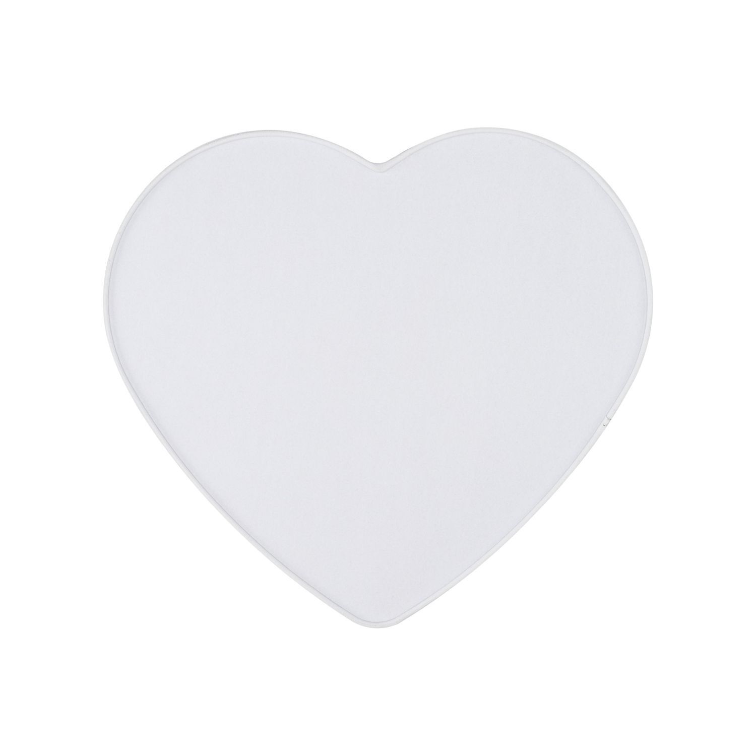 Kinderzimmerleuchte Weiß L: 42 cm Stoff 2x E27 Herz Kinderzimmerleuchte Weiß L: 42 cm Stoff 2x E27 Herz