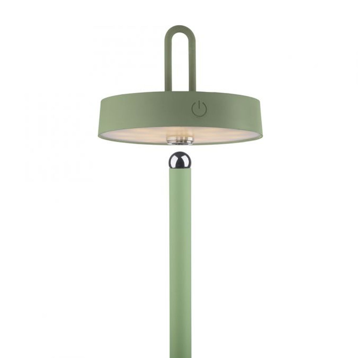 LED Akku Stehleuchte Grün Dimmer Touch IP44 125,2 cm Lampe