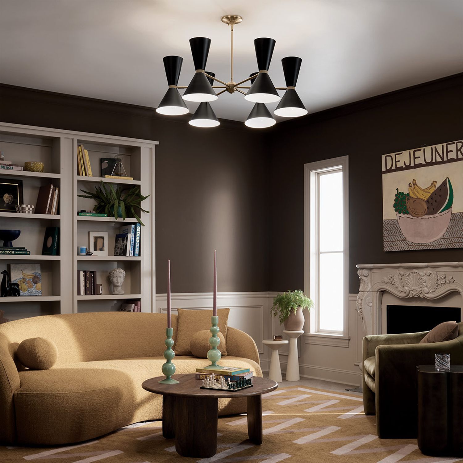 Moebel, Wohnzimmer, Dekoration Ihres Zuhauses, Innenarchitektur, Kronleuchter