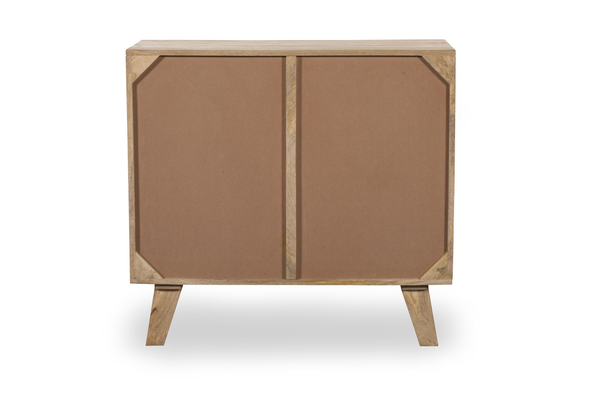 Florales Sideboard Bunt Türkis aus Mangoholz MDF B: 90 cm