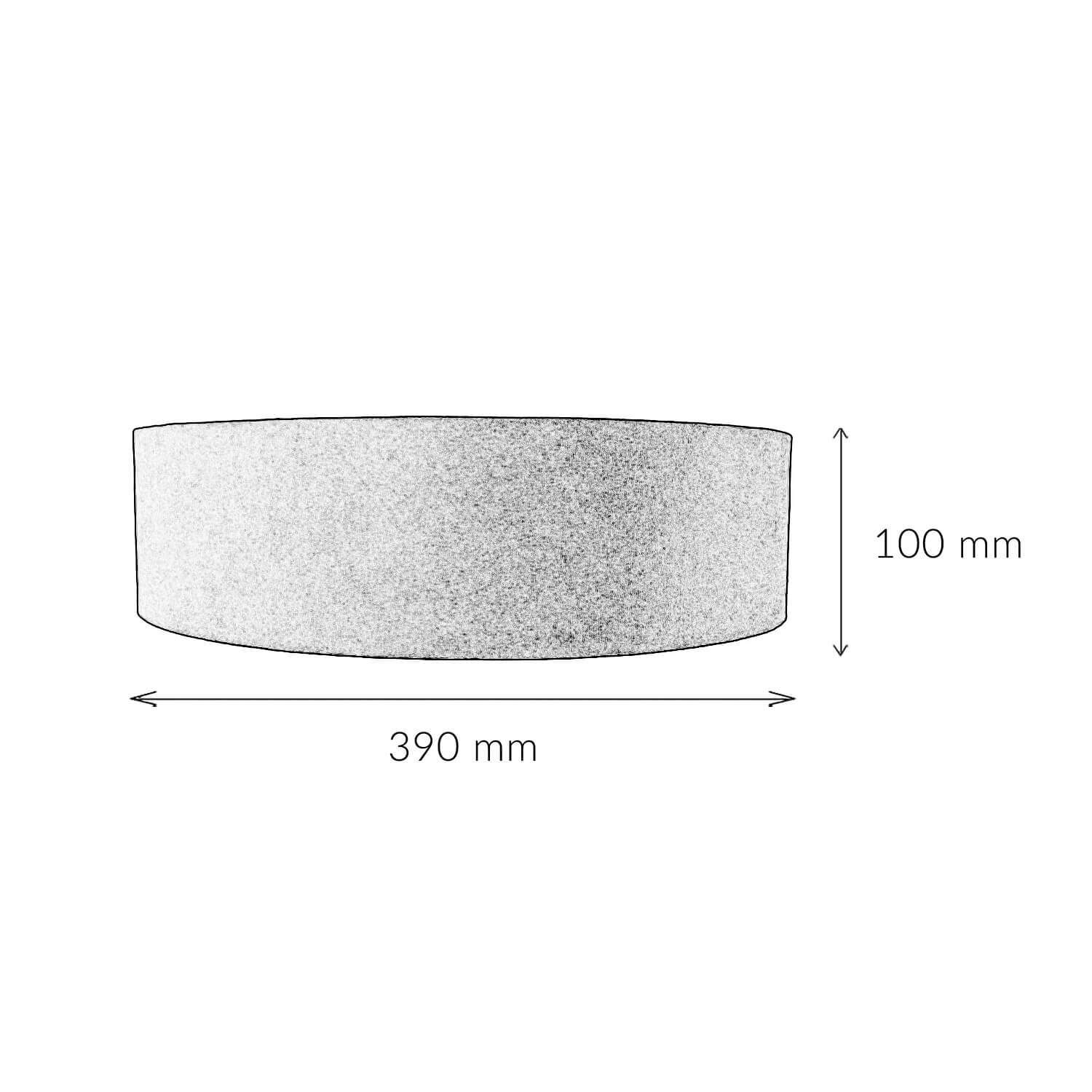 Deckenlampe Stoff Samt rund Ø 38 cm H: 10 cm Rosa 2x E27 Deckenlampe Stoff Samt rund Ø 38 cm H: 10 cm Rosa 2x E27