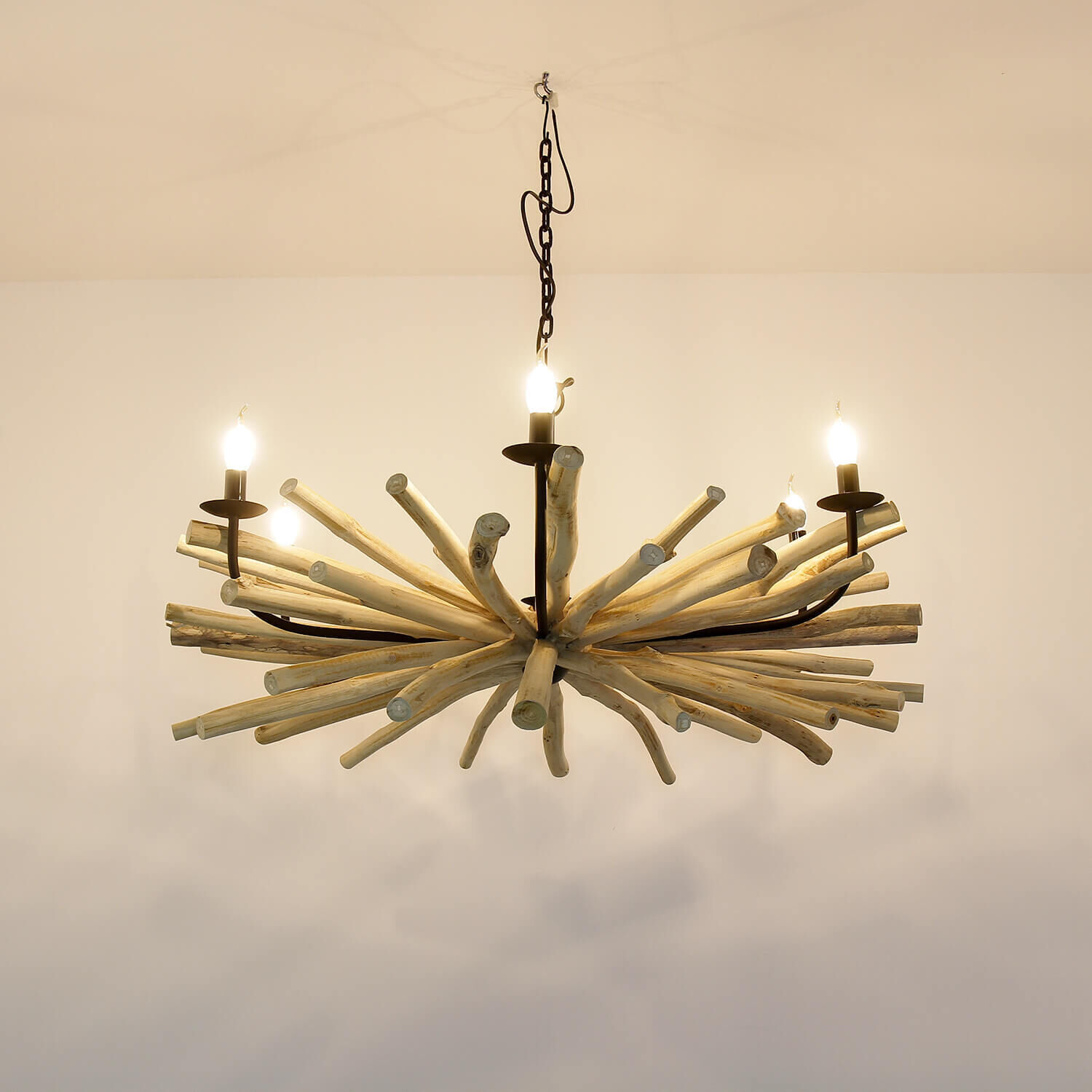 Leuchter, Lampe, Holz