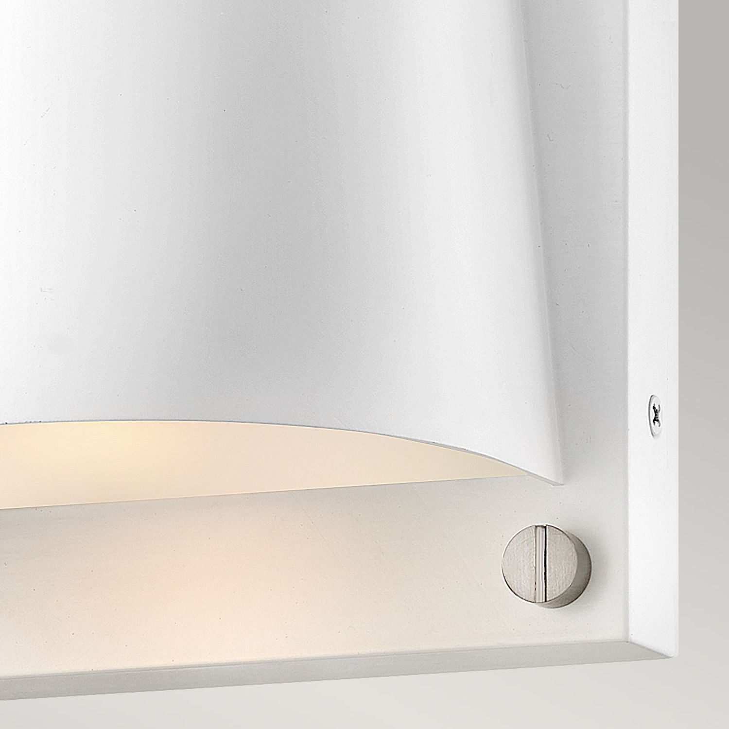 Außenleuchte Weiß mit LED GU10 3000 K IP44 Downlight