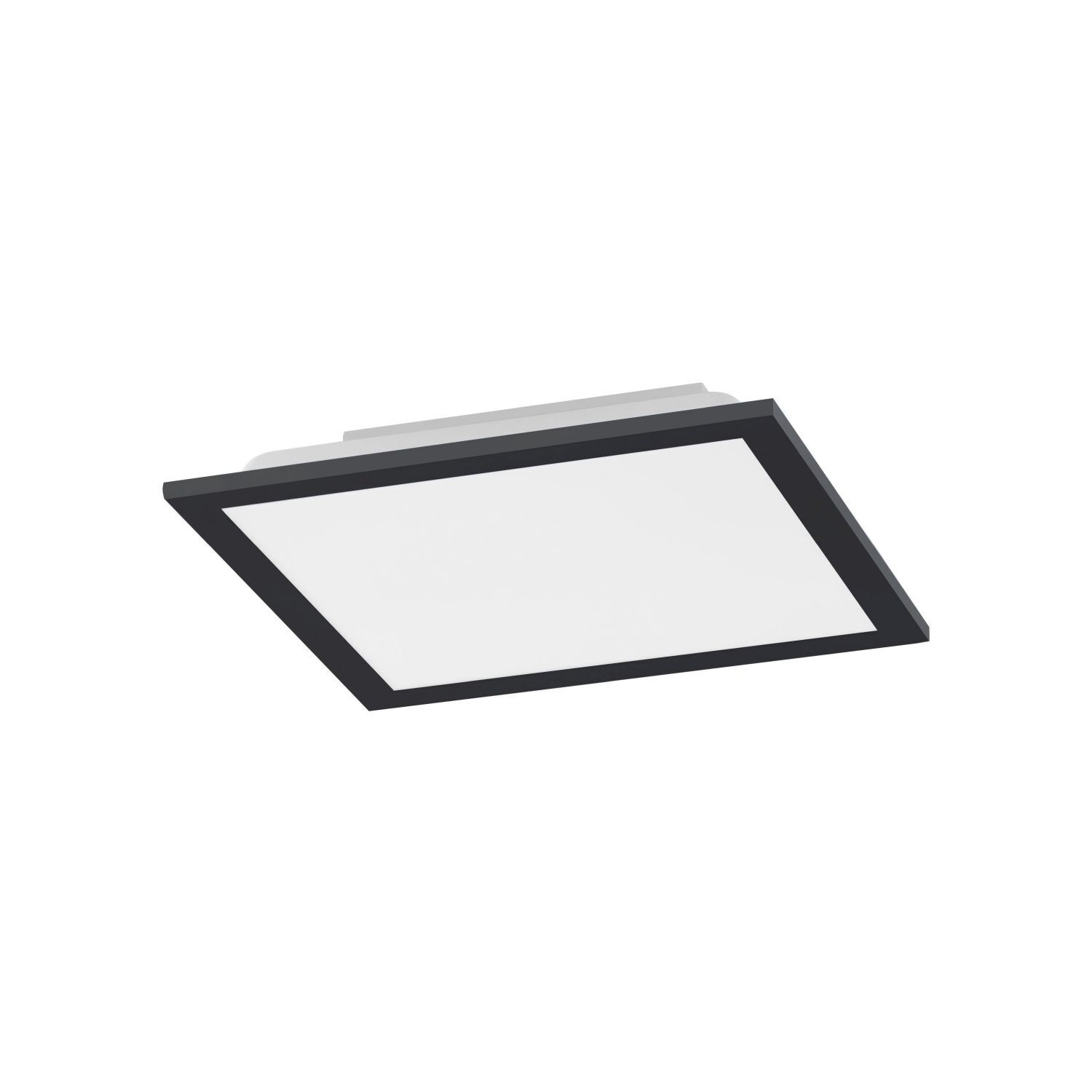 LED Deckenlampe Schwarz 18 W 2700-5000 K Fernbedienung Deckenleuchte, Leuchte