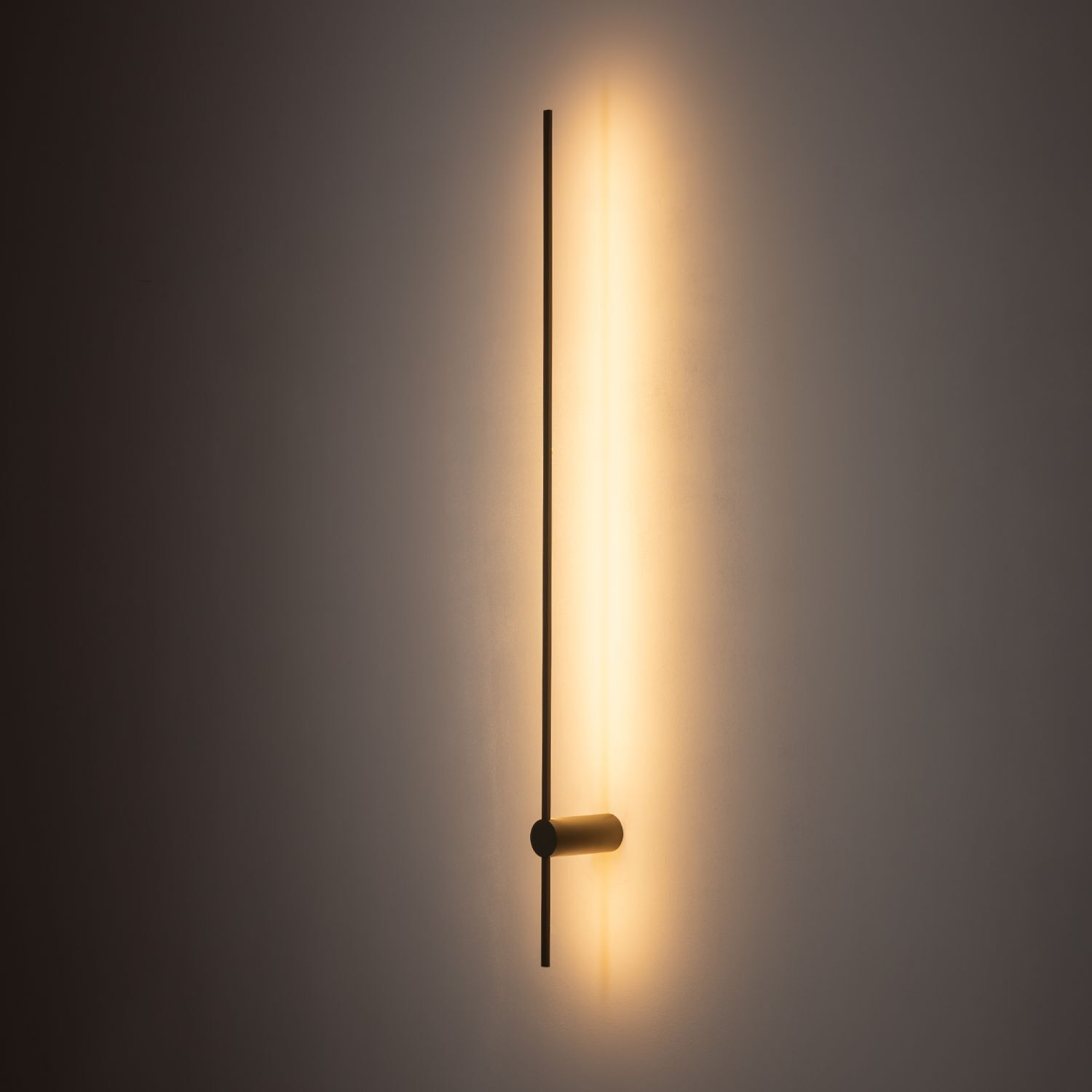 LED Wandleuchte Seidenolive 3000 W H:120 cm indirekt