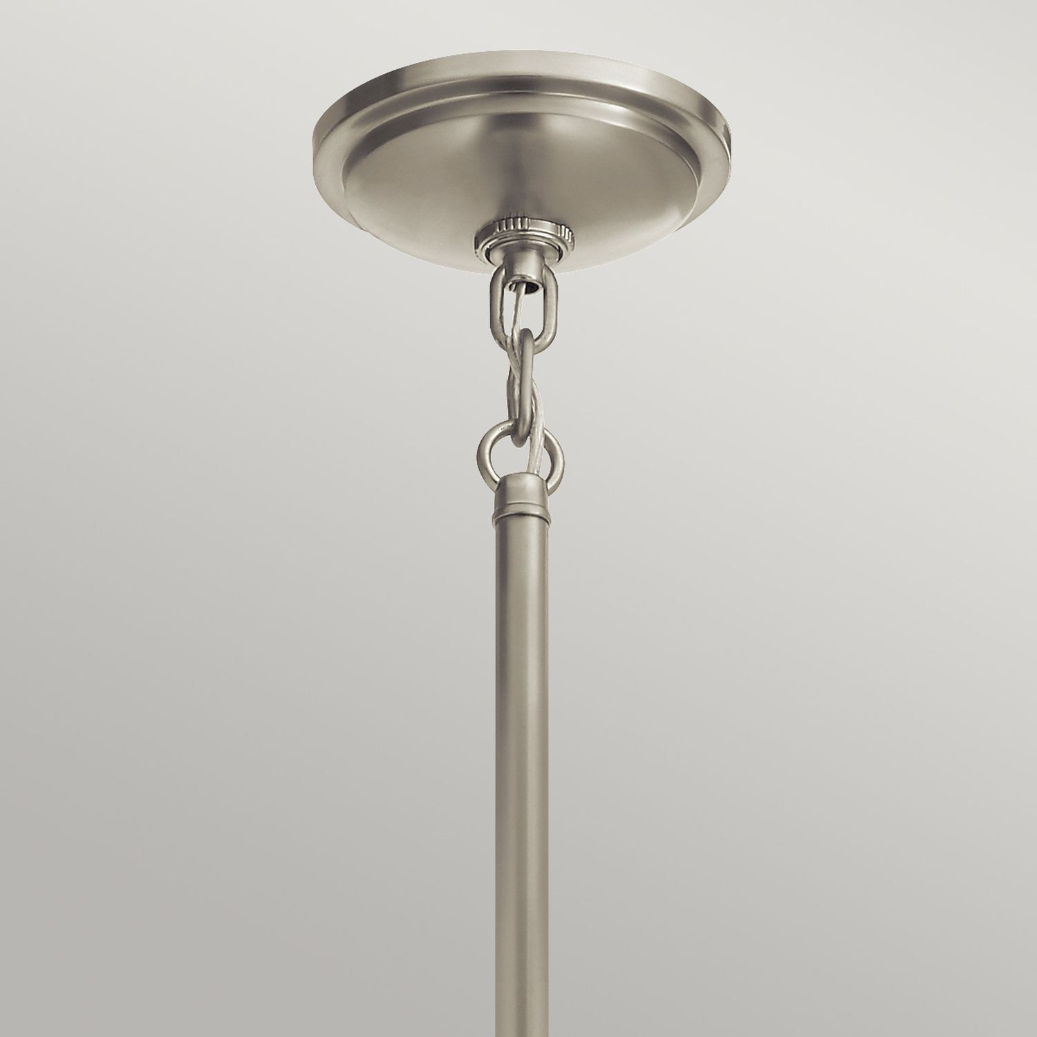 Hängelampe Metall Glas E27 D: 40,8 cm H: max. 166,5 cm