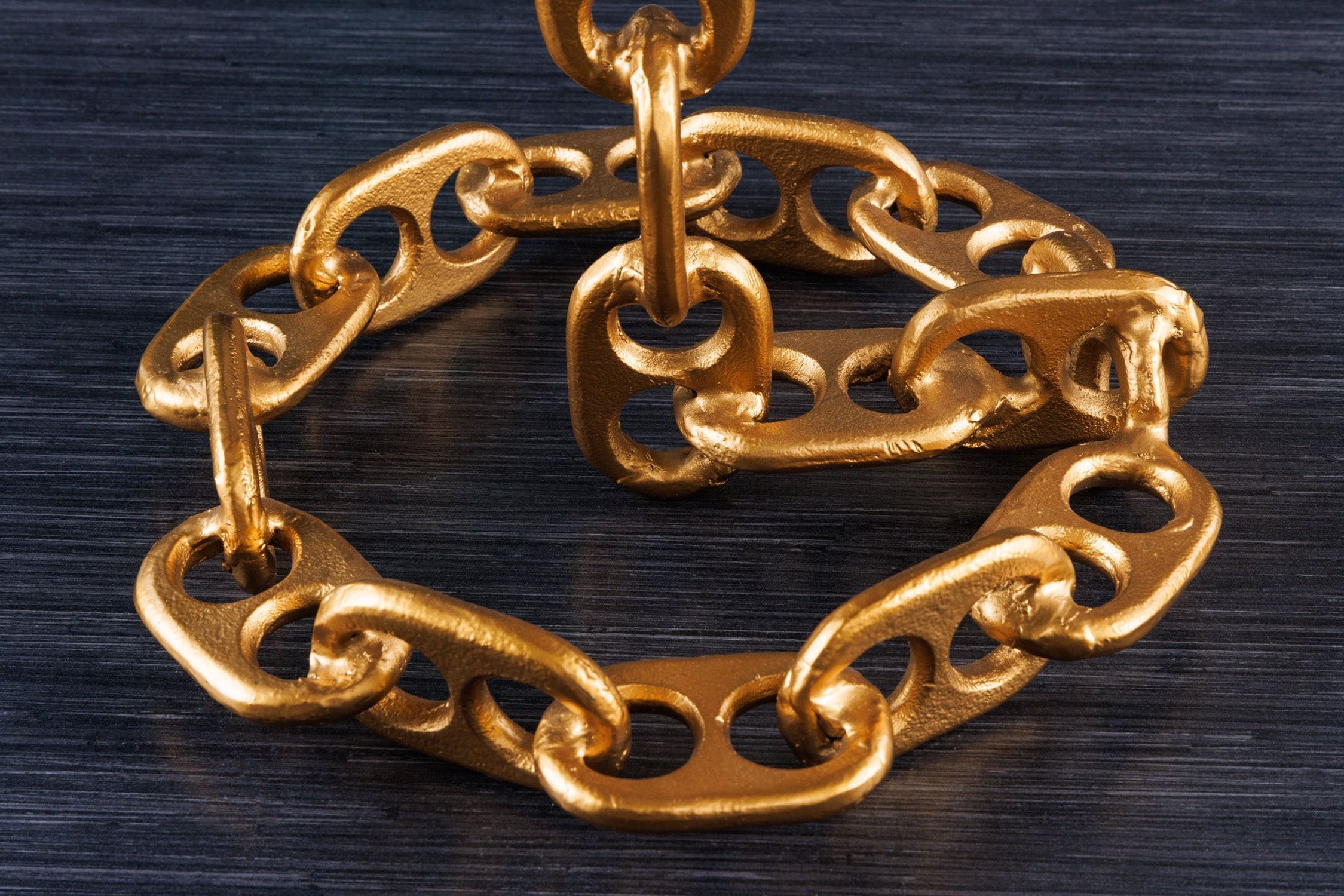 Beistelltisch Mango Holz Metall 38x38 cm Handarbeit Gold