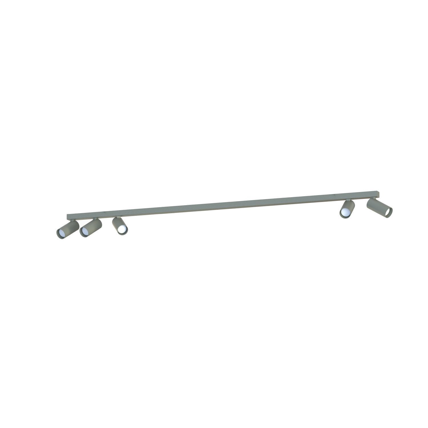 Flexibler Deckenstrahler Umbra Grau 130 cm Aluminium