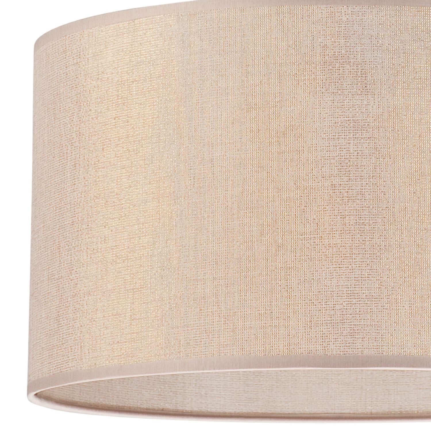 Hängeleuchte Stoff Ø 35 cm rund E27 in Gold verstellbar
