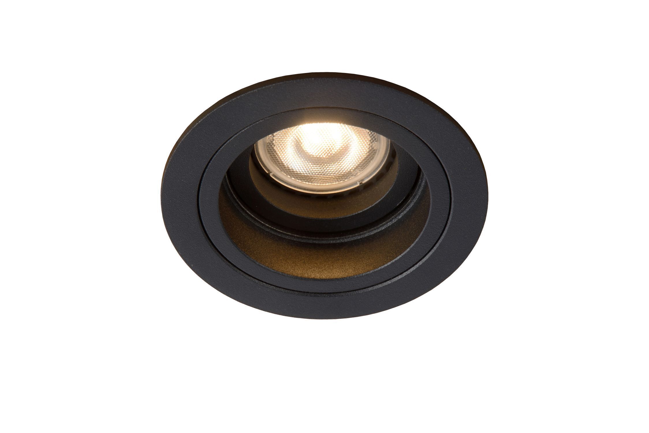 deckenleuchte, Spot, rund, schwarz, LED