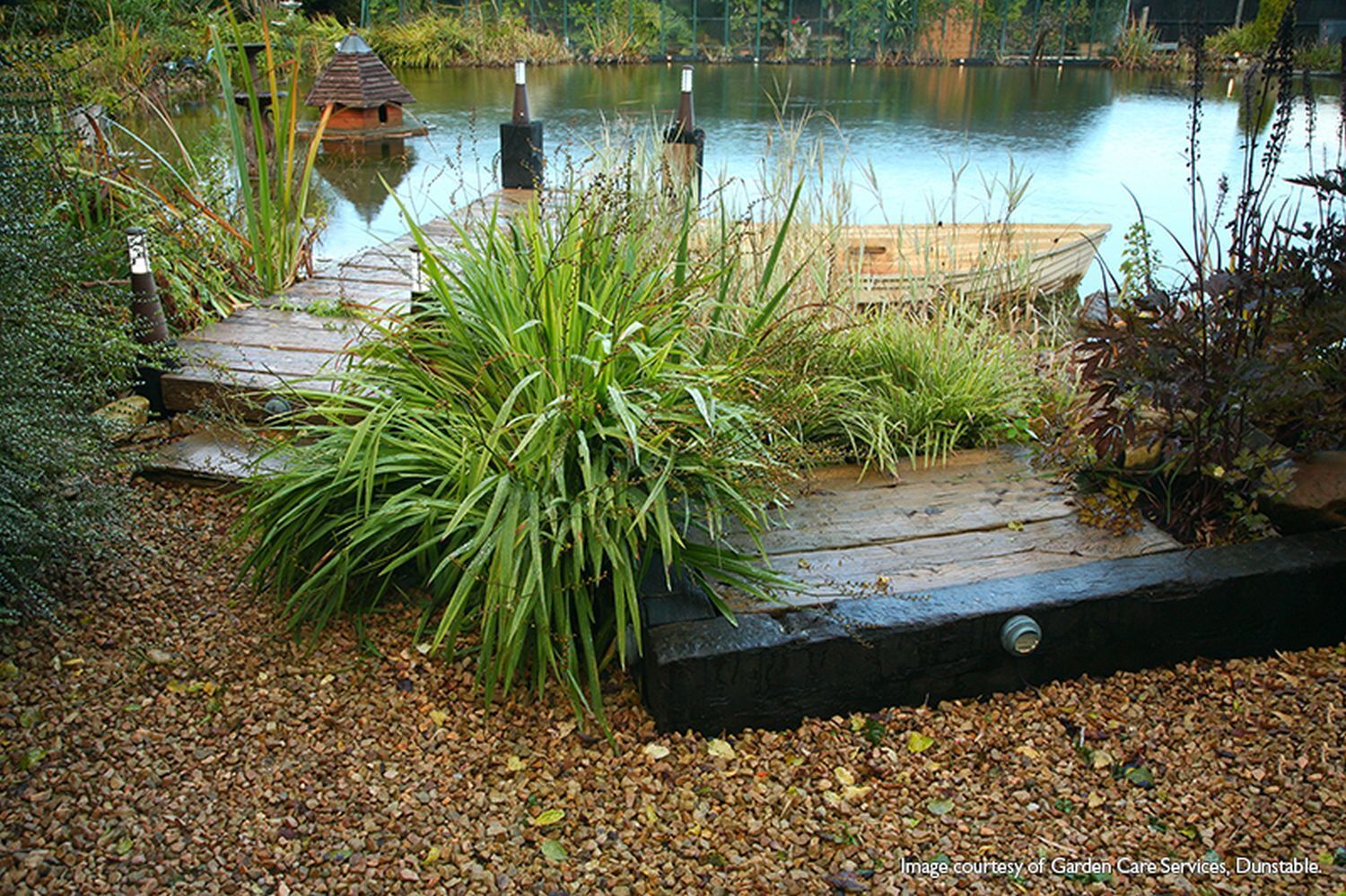 Uferpromenade, Natur, Teich, Gras, Vegetation