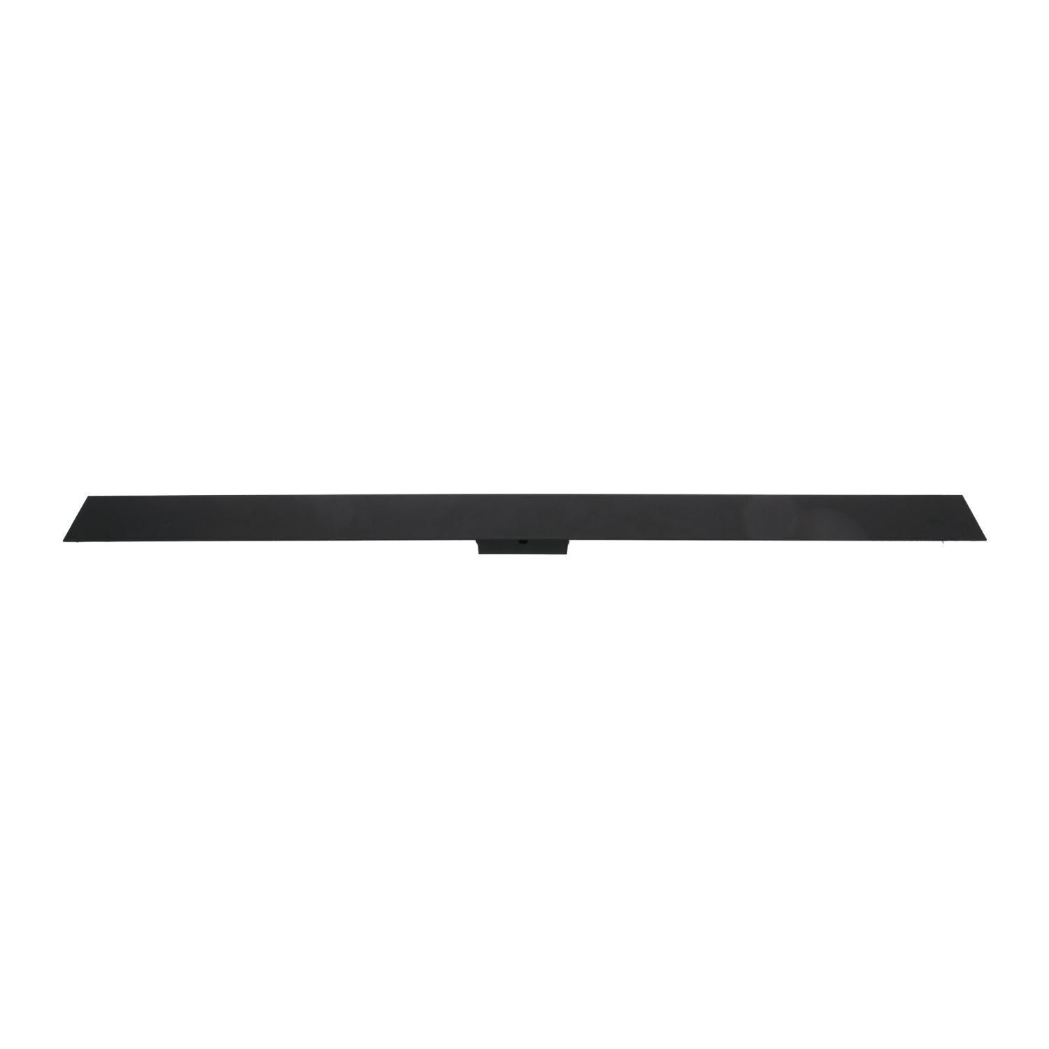 LED Wandleuchte Metall Schwarz 100 cm lang 3000 K indirekt Ablage, Mobiliar, Tabelle