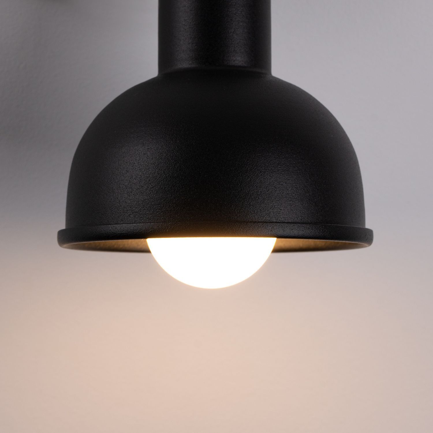 Wandlampe, Hängelampe, schwarz, Metall, LED