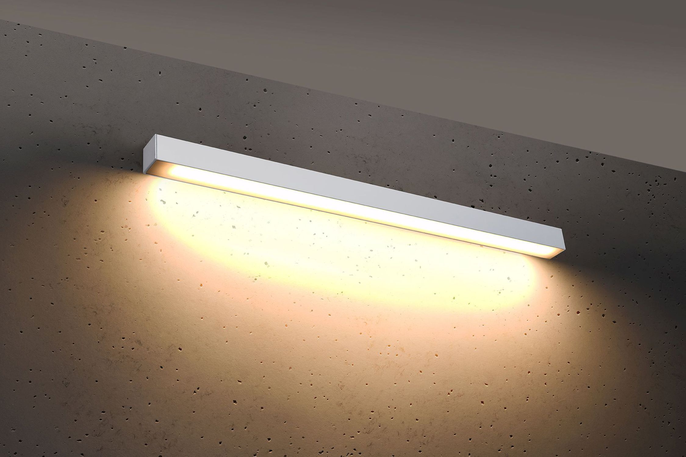 LED Wandleuchte 90 cm lang 3000 K 3120 lm blendarm Deckenleuchte, Beleuchtung