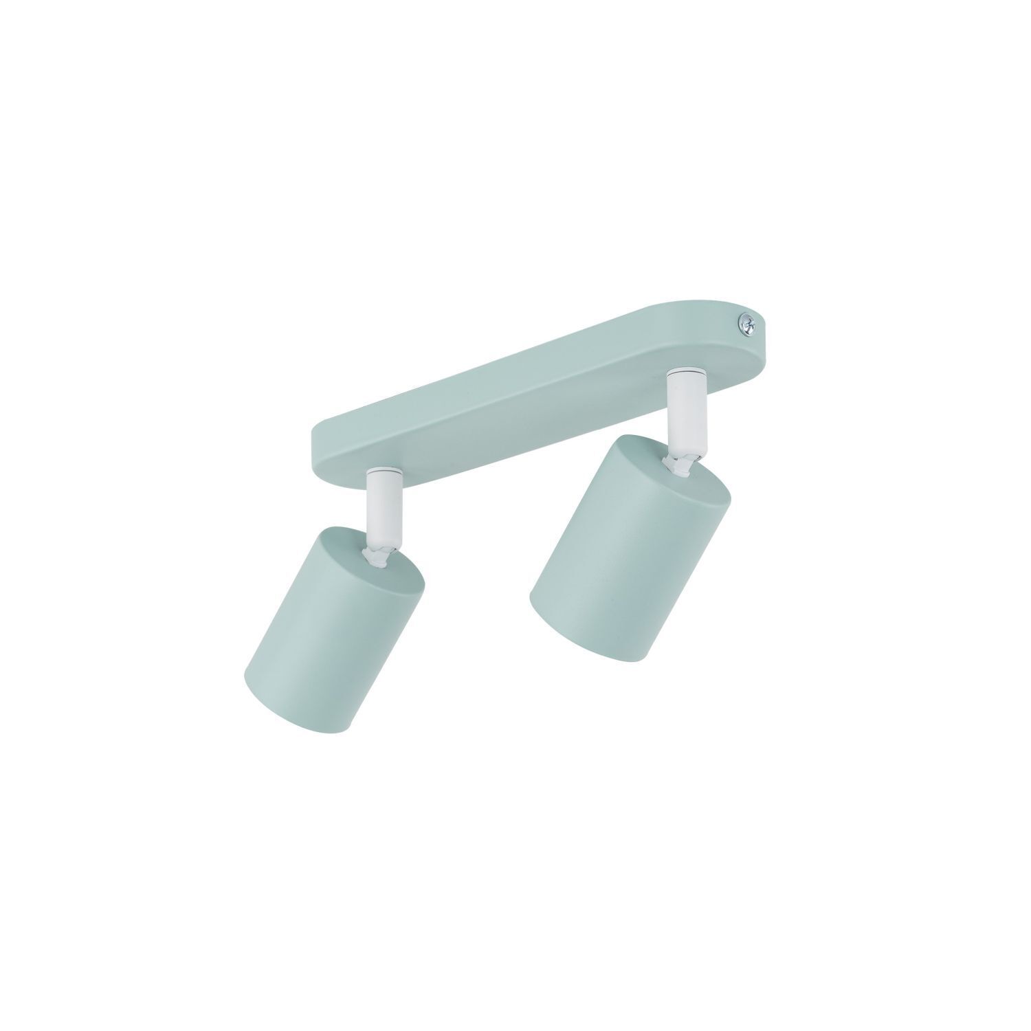 Deckenstrahler Kinderzimmer Metall 35 cm lang 2x GU10 Mint Deckenstrahler Kinderzimmer Metall 35 cm lang 2x GU10 Mint