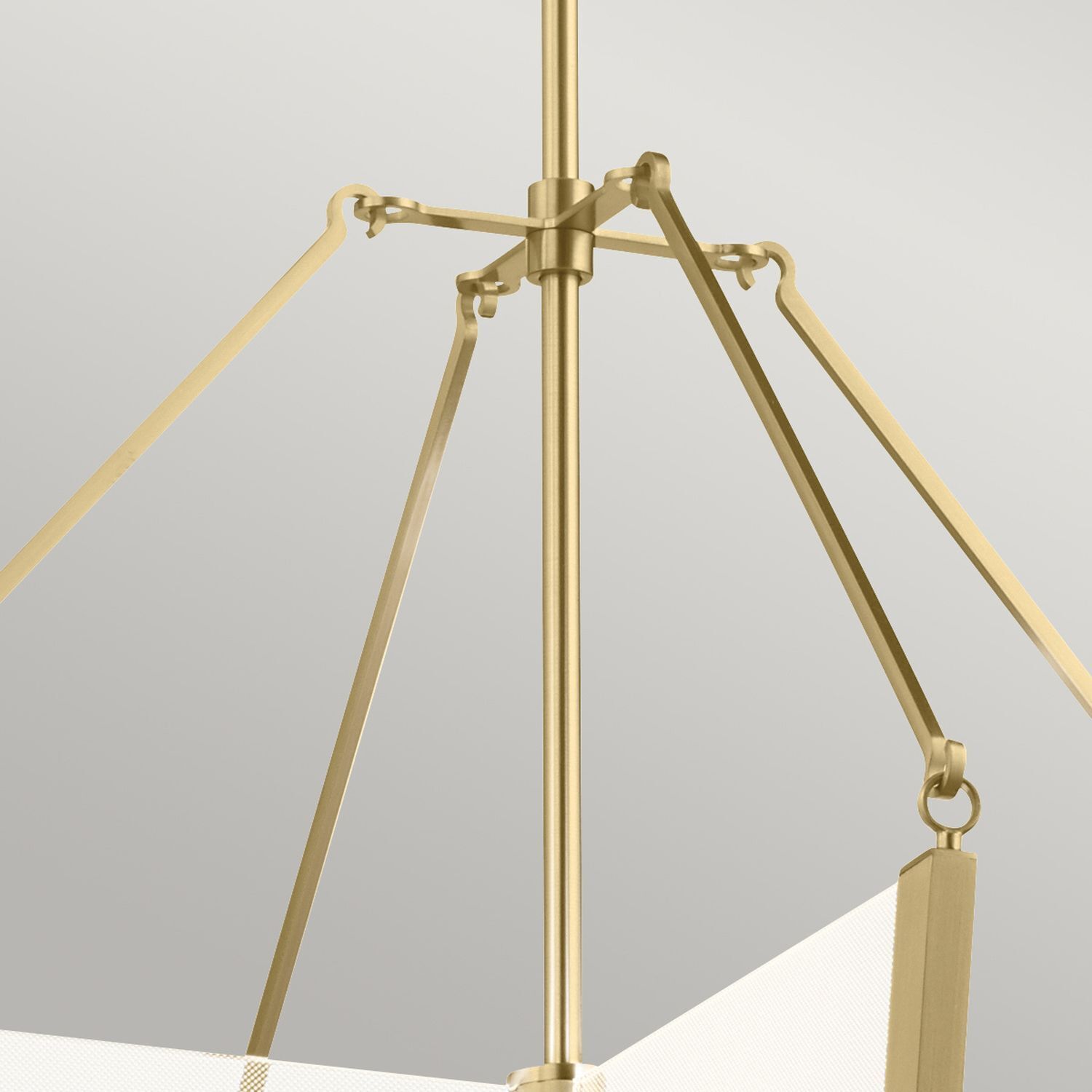 LED Hängeleuchte Metall 52,8 cm breit 3000 K Modern