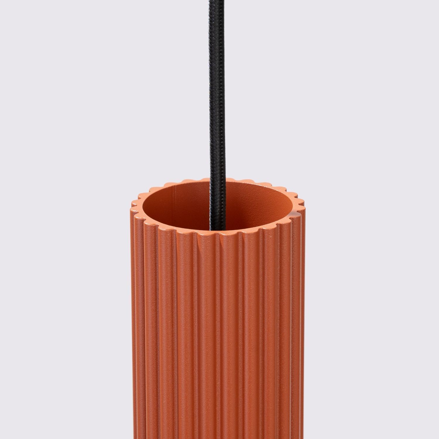 Hängelampe Rot 2-flammig B: 30 cm schmal H: max. 90 cm GU10