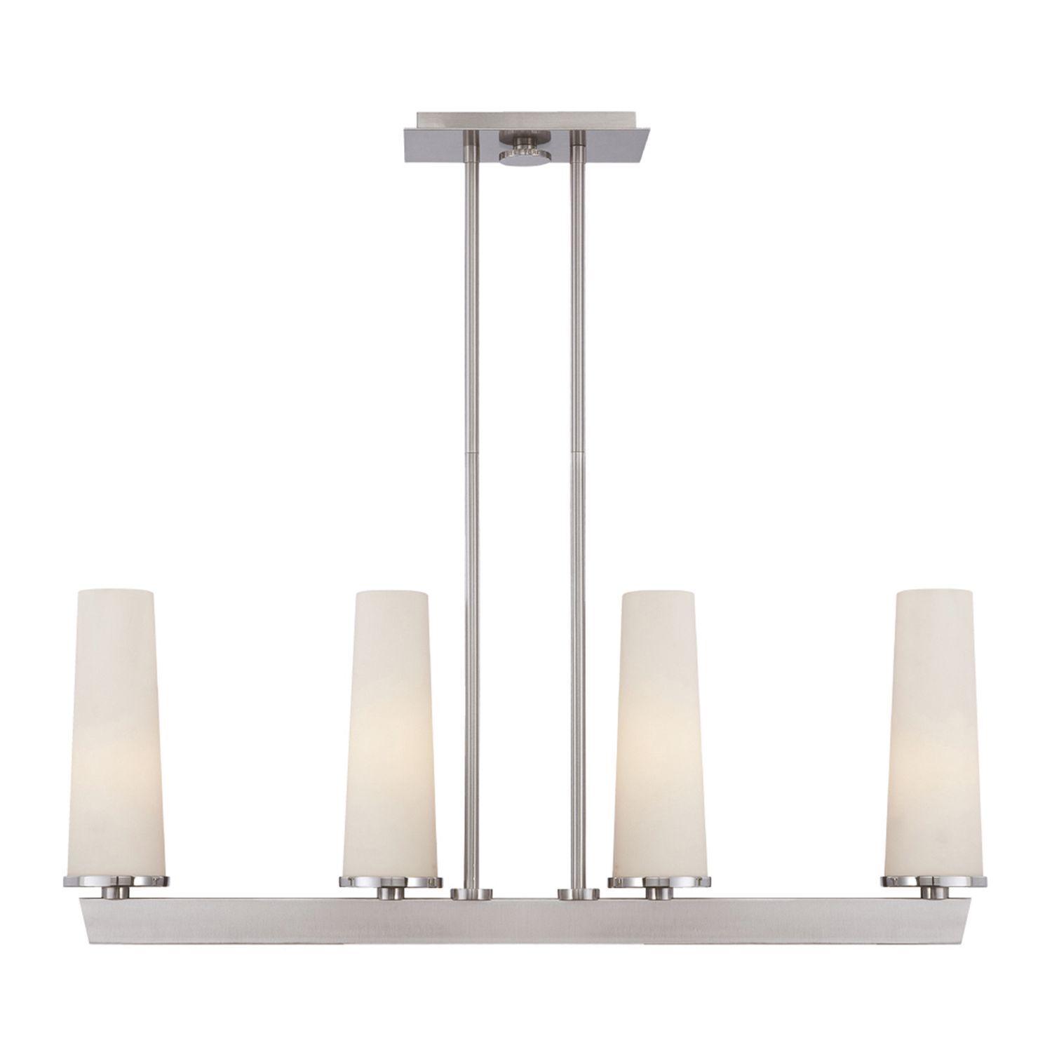 Deckenlampe Metall Glas Modern in Nickel Weiß LEDIBEL Lampe, Kronleuchter, Zimmer, Duscharmatur, Leuchte